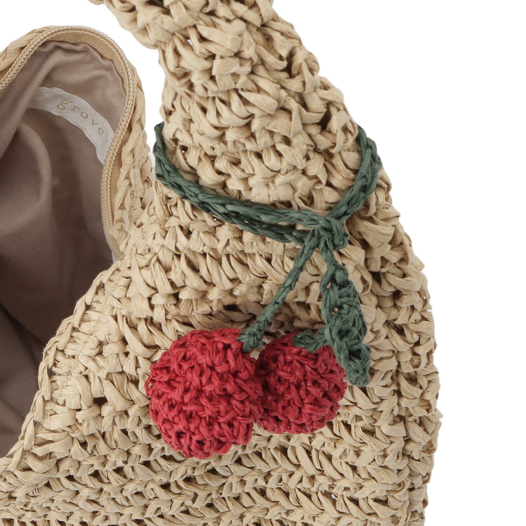 grove「フルーツチャームトート」|トートバッグ|