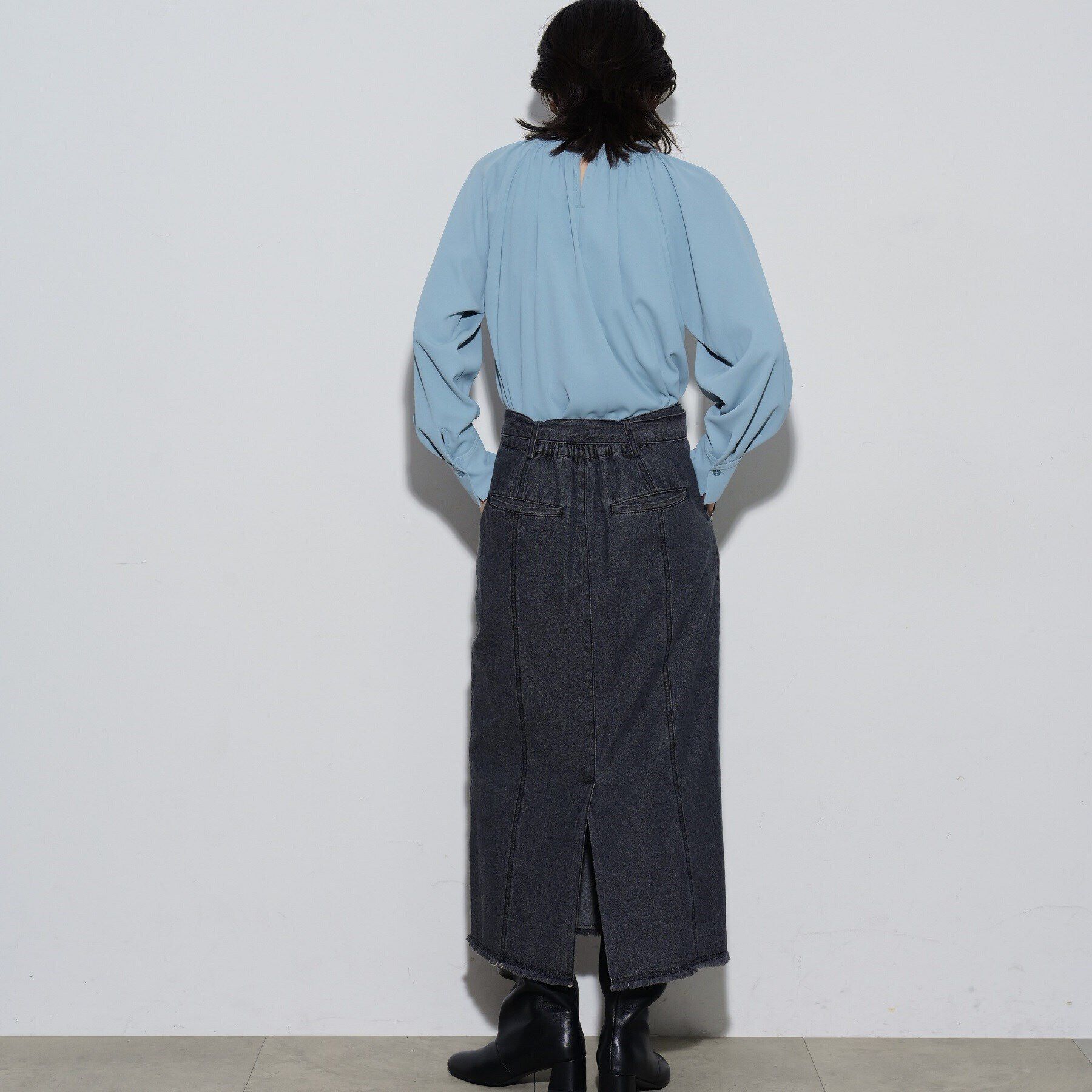 GALLEST「ストレートデニムスカート」|スカート|