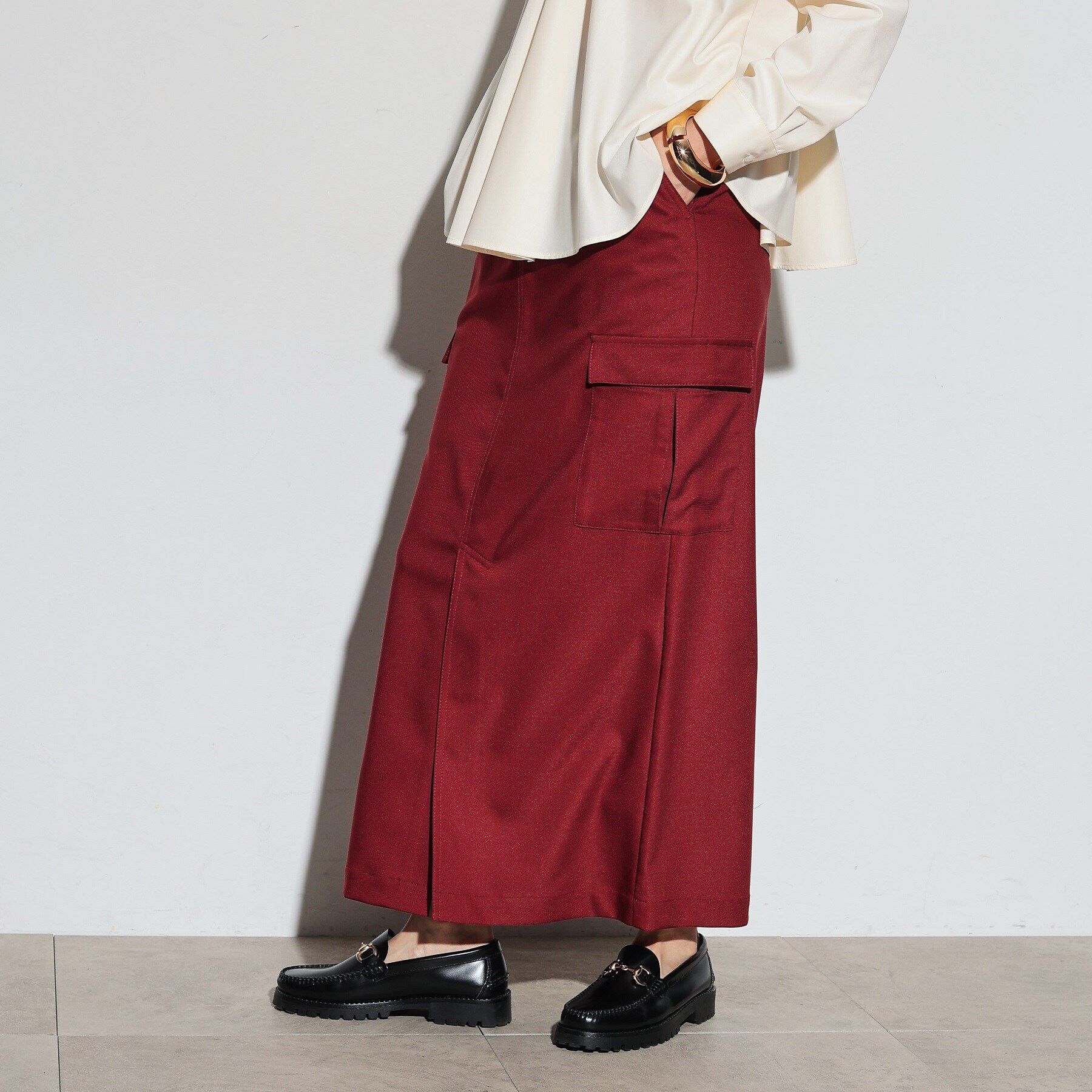 GALLEST「カーゴナロースカート」|スカート|ﾎﾞﾙﾄﾞｰ(064)