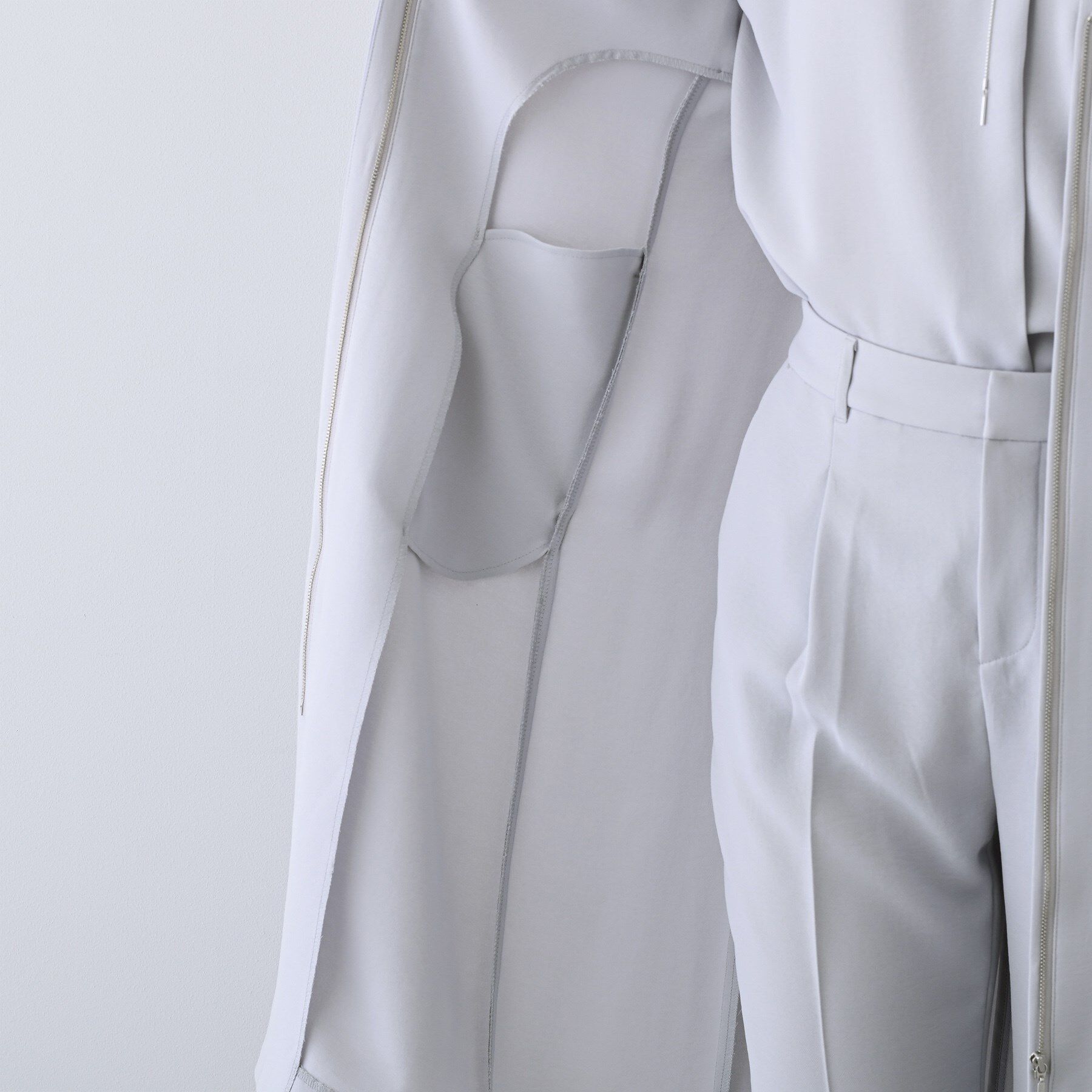 INDIVI「【着る日傘/遮熱/UVケア】ロングジレジャケット」|ベスト・ジレ|