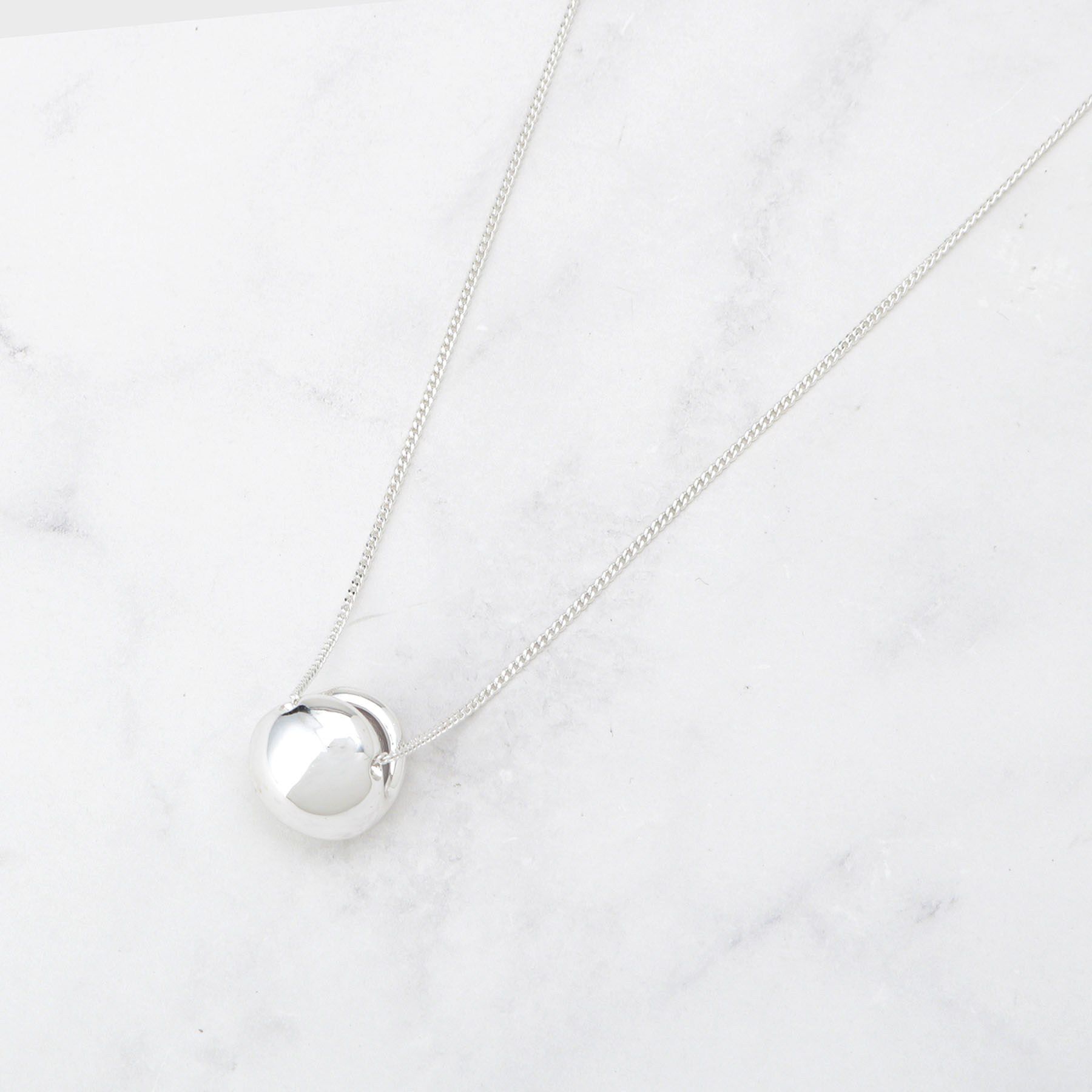 INDIVI「【選べるデザイン】スモールワントップネックレス」|ネックレス|シルバー(006)