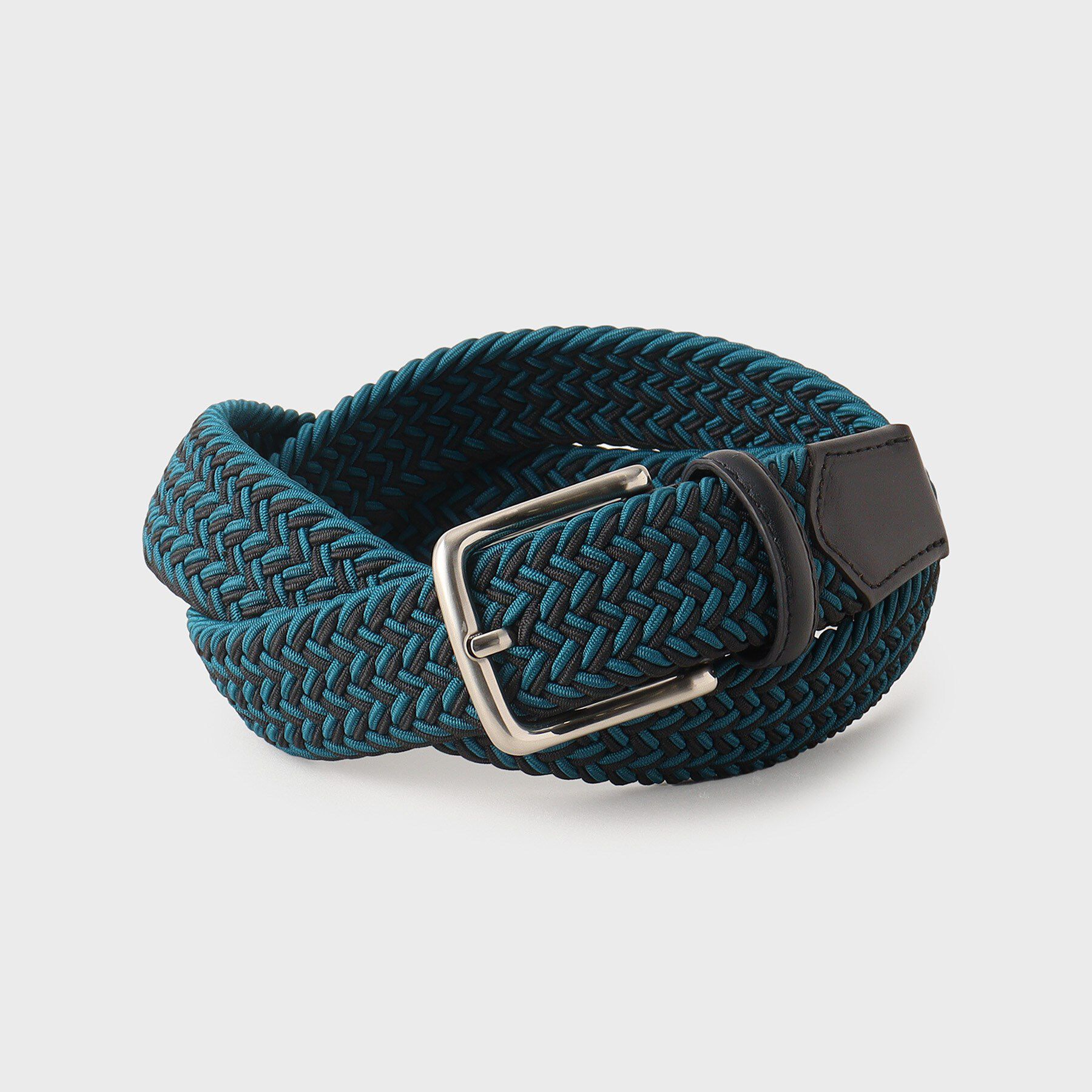 TAKEO KIKUCHI「【GIFT】ヘリンボンシャドーゴムメッシュベルト」|ベルト|