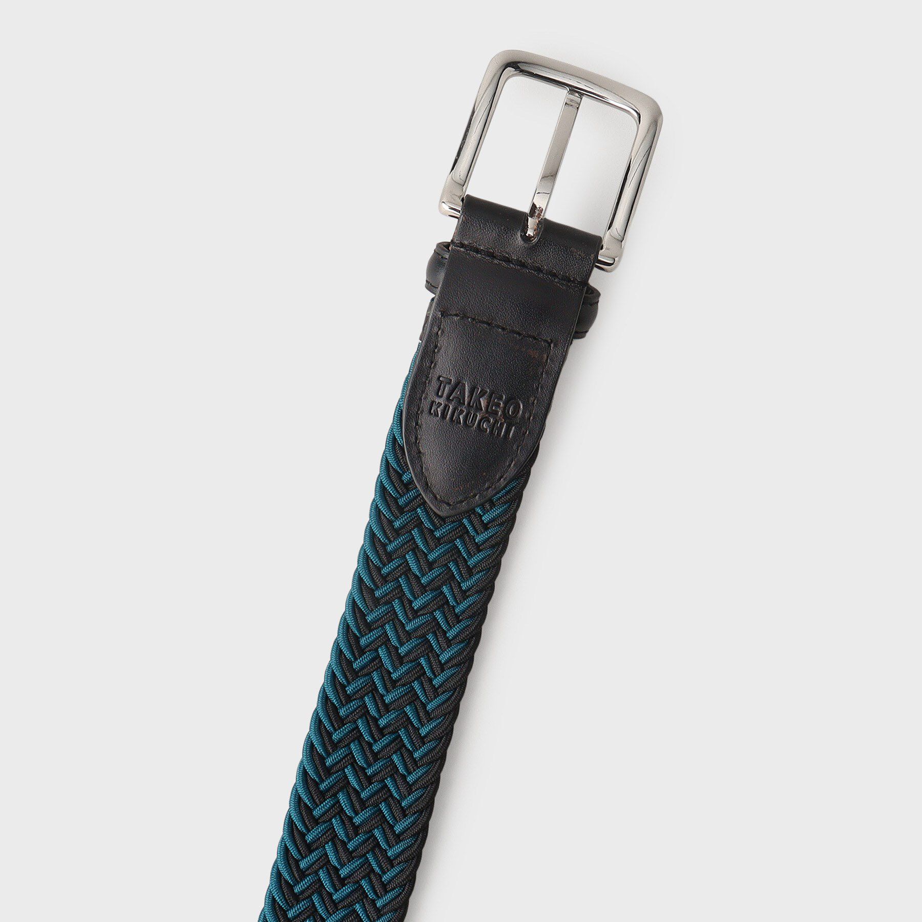 TAKEO KIKUCHI「【GIFT】ヘリンボンシャドーゴムメッシュベルト」|ベルト|