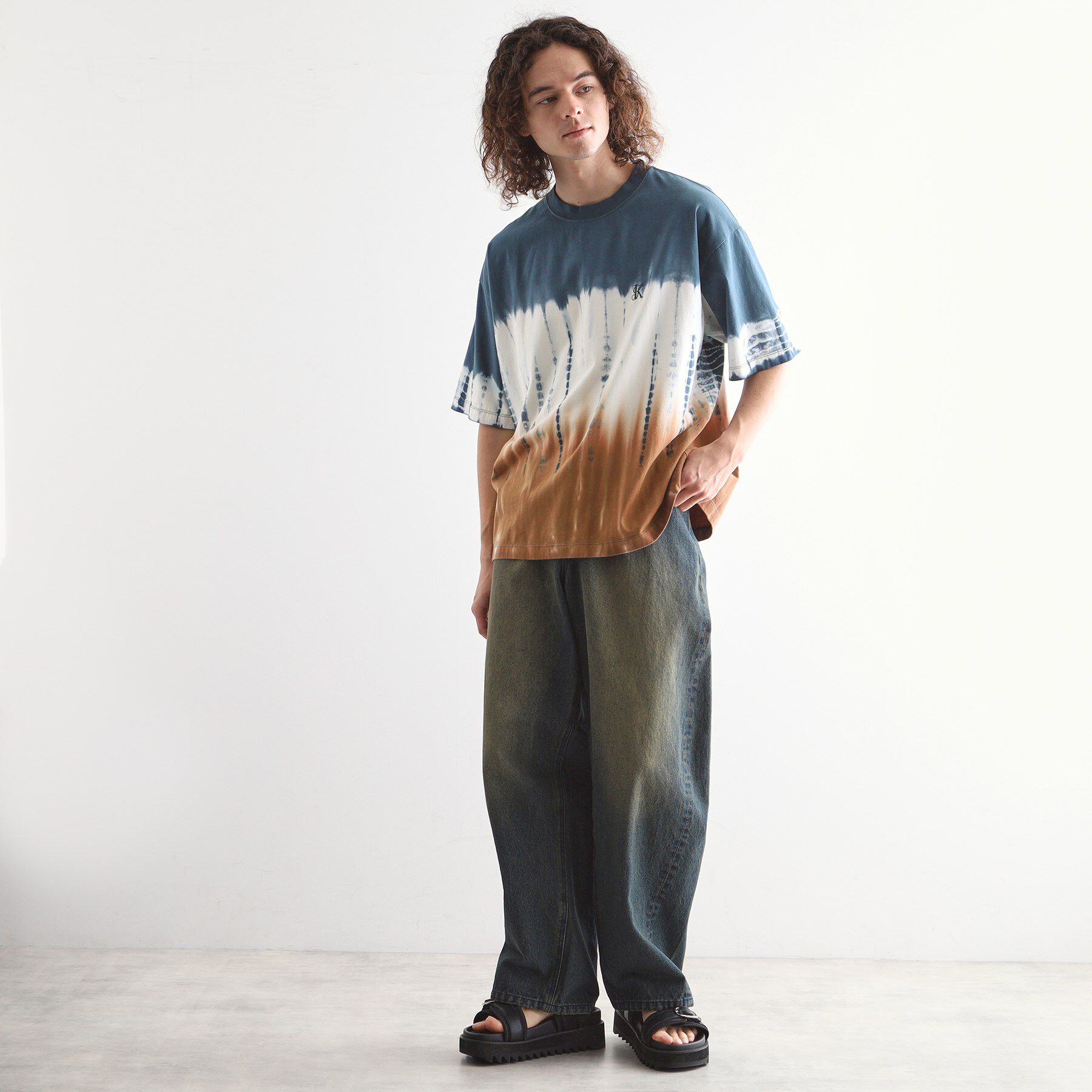 tk.TAKEO KIKUCHI「タイダイTシャツ（XSサイズあり）」|Tシャツ・カットソー|