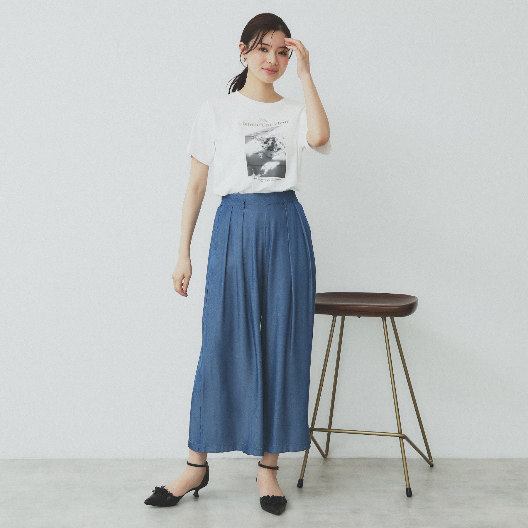 index「シャンブレータックスカーチョ【接触冷感/洗濯機洗い可】」|その他|