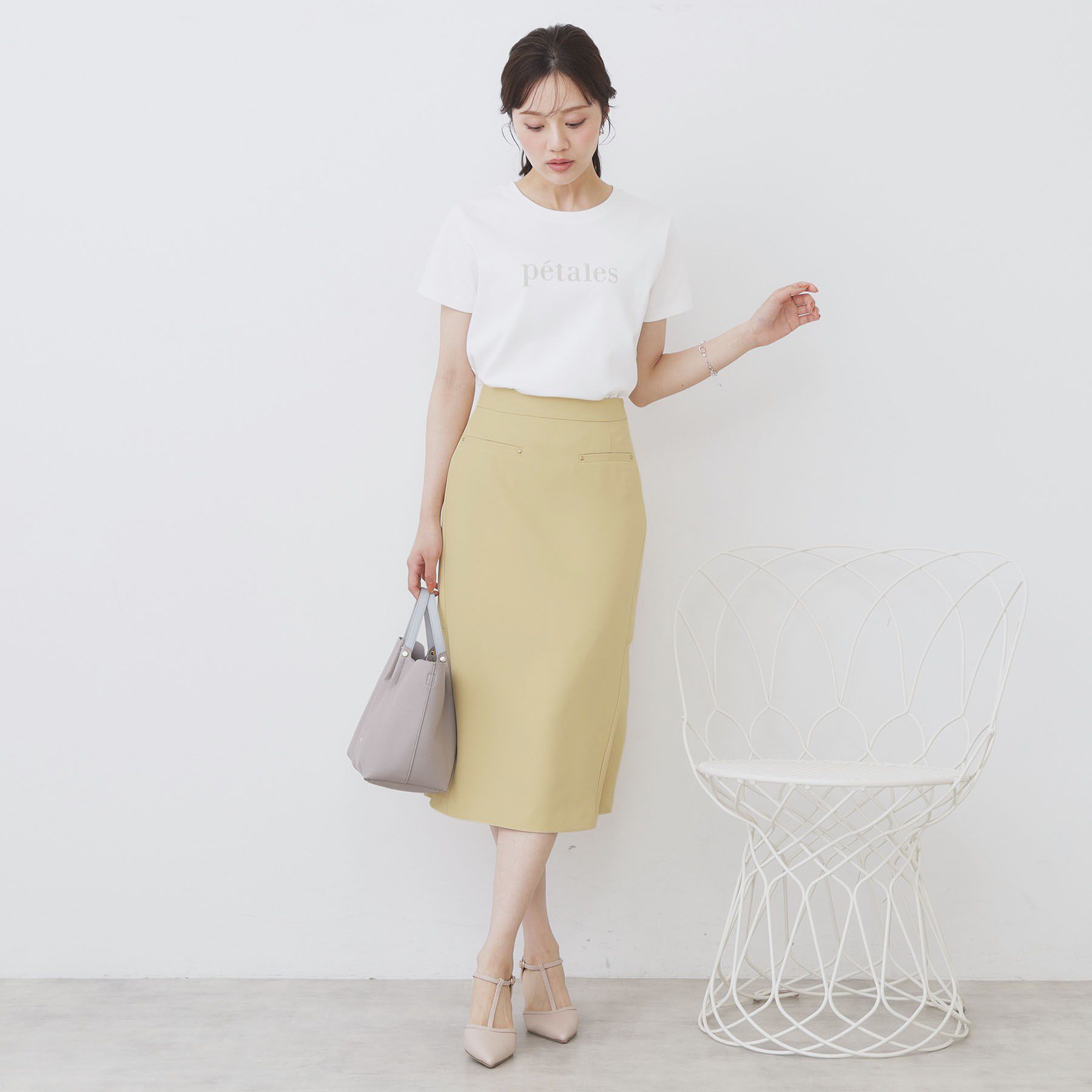 index「《S-LLサイズ》フロッキーロゴTシャツ【接触冷感/UVケア/洗濯機洗い可】」|Tシャツ・カットソー|