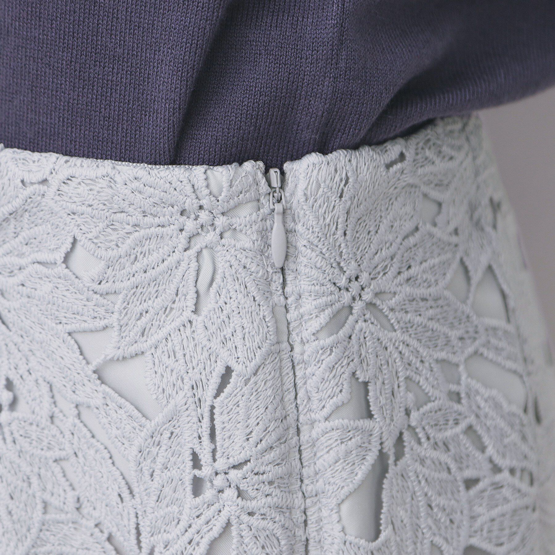 index「《XS~3L》フラワーレースタイトスカート【洗濯機OK】」|スカート|