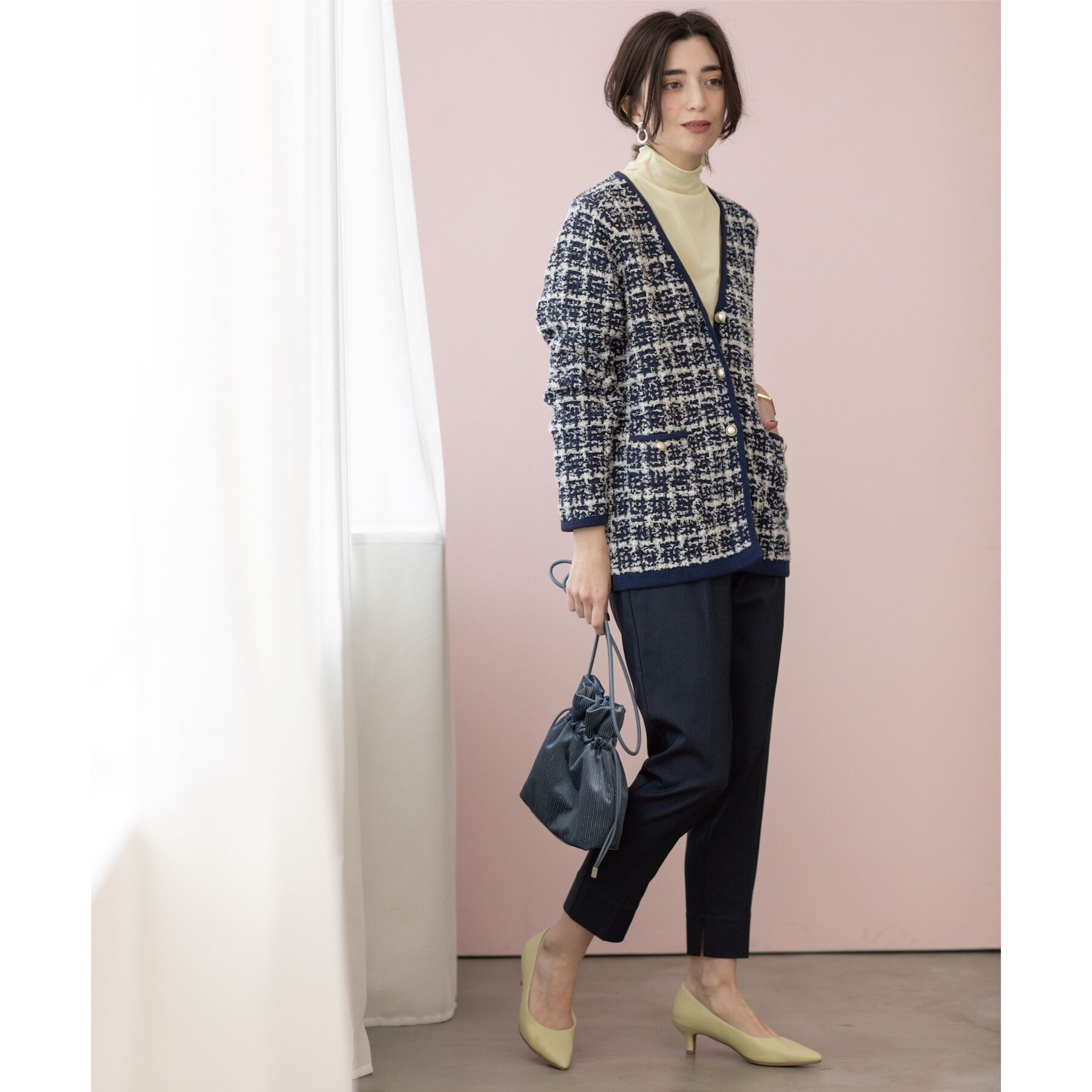 OPAQUE.CLIP「《S-LLsize》ハイストレッチイージースティックパンツ【洗濯機洗い可】」|その他|