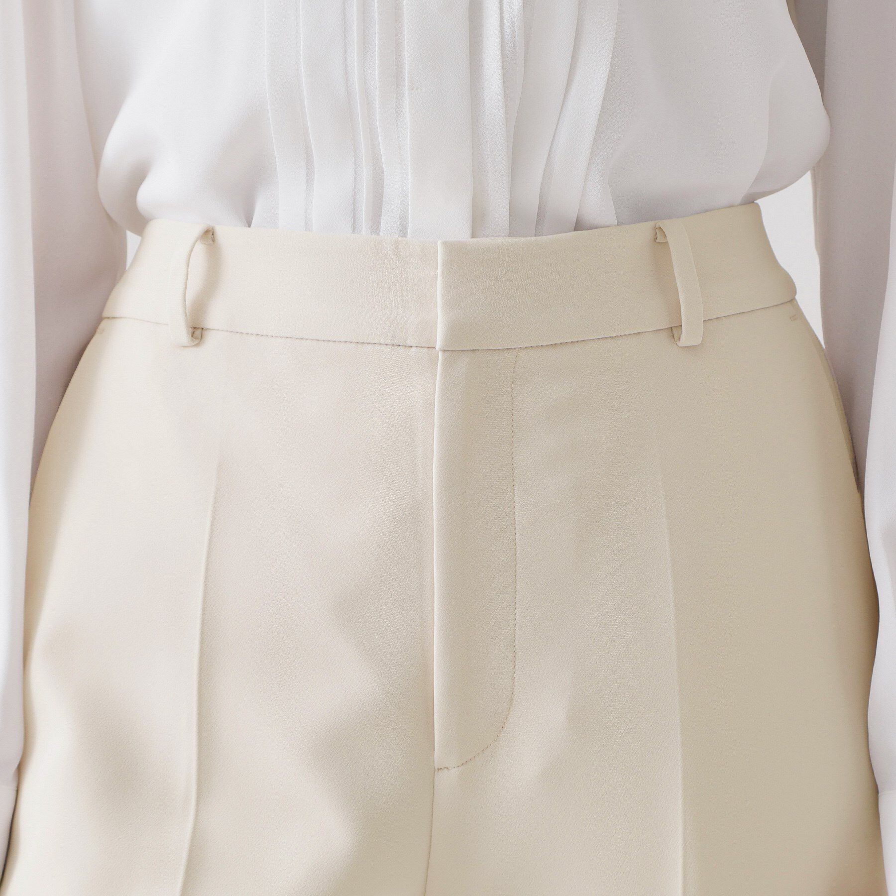 OPAQUE.CLIP「《通勤セットアップ対応》 テーパードパンツダブルクロス【洗濯機OK】」|その他|