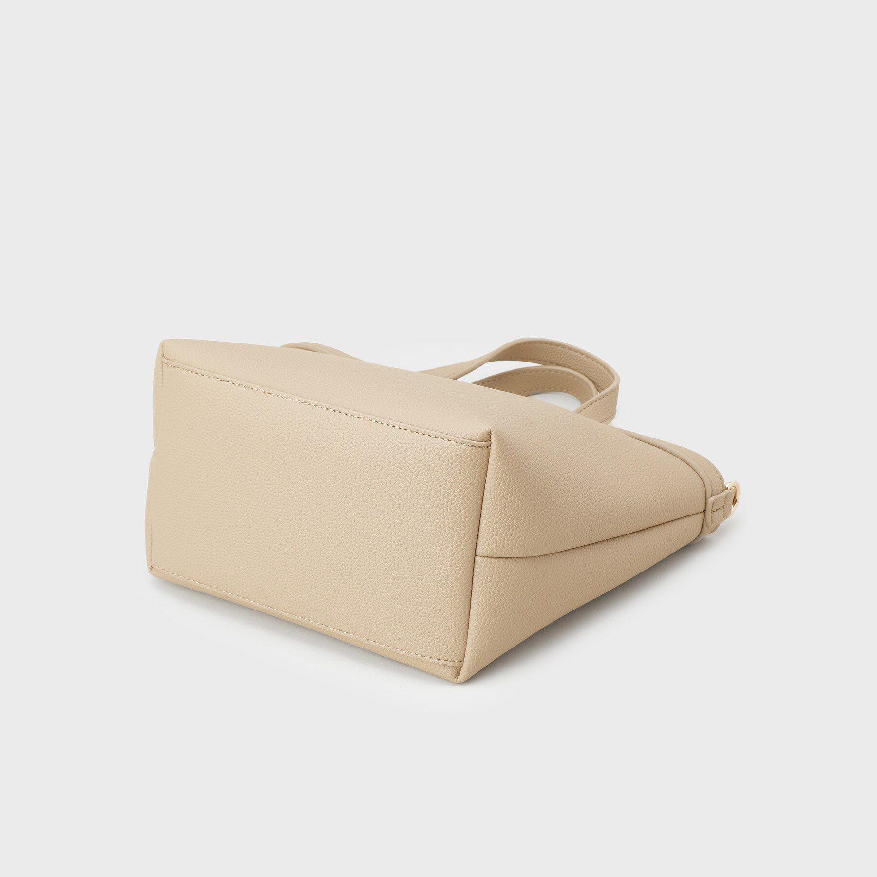 OPAQUE.CLIP「【2WAY/巾着付き】シュリンクミドルトートバッグ」|ショルダー・メッセンジャー|