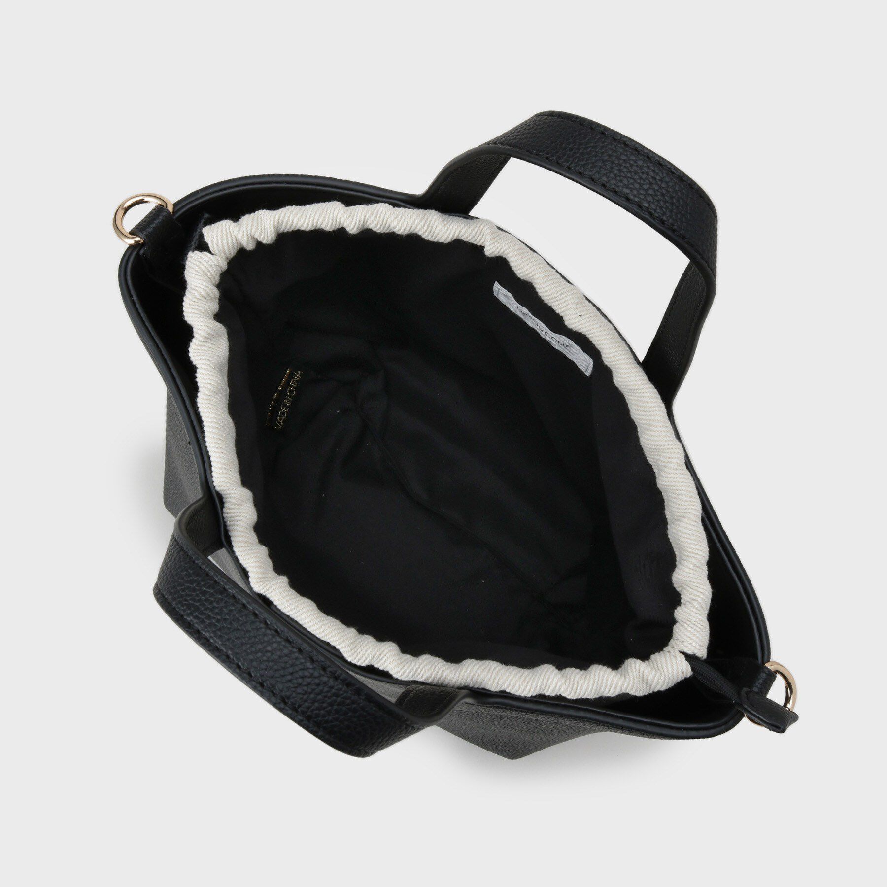 OPAQUE.CLIP「【2WAY/巾着付き】シュリンクミドルトートバッグ」|ショルダー・メッセンジャー|