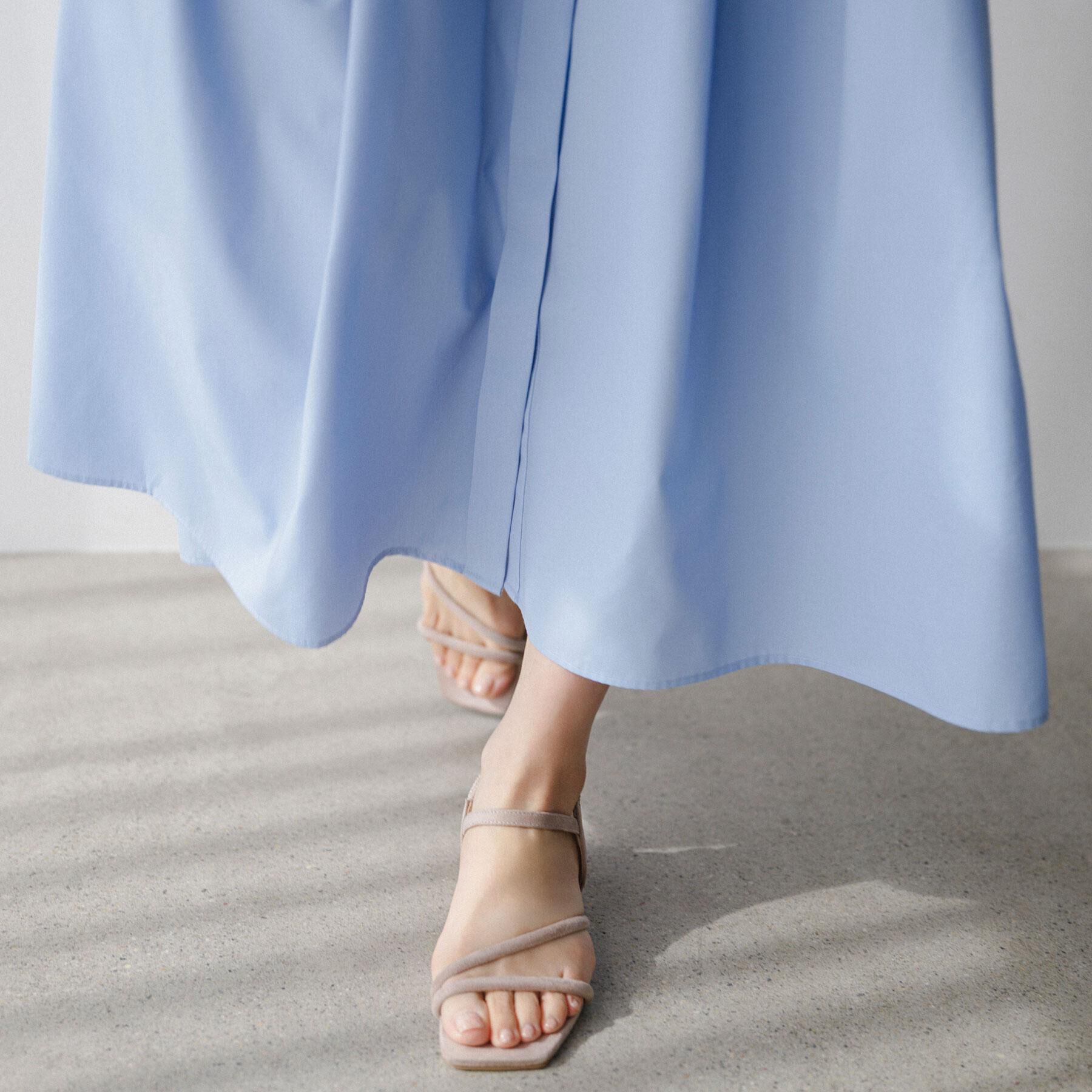 OPAQUE.CLIP「【低反発】アンクルストラップサンダル」|サンダル|