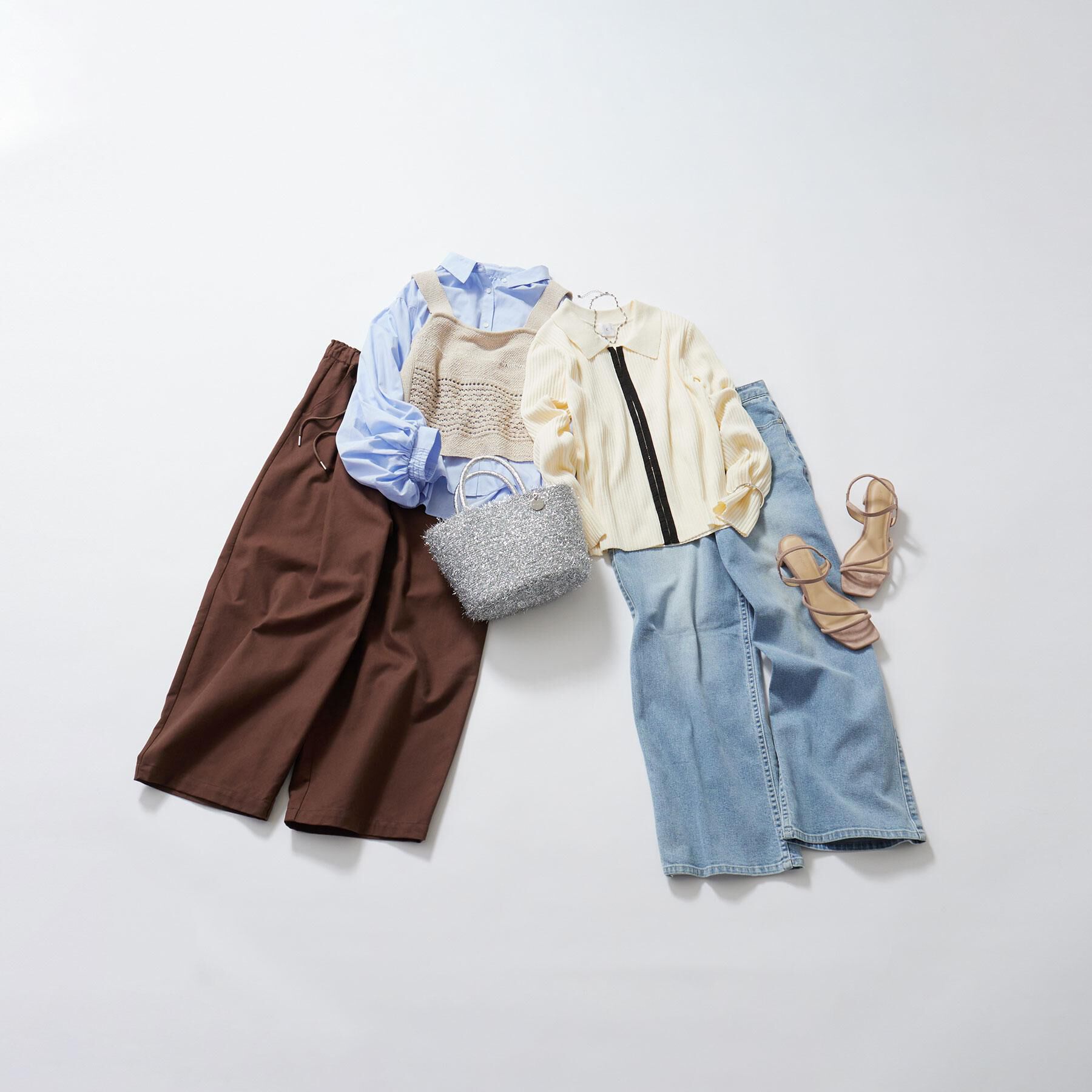 OPAQUE.CLIP「【低反発】アンクルストラップサンダル」|サンダル|