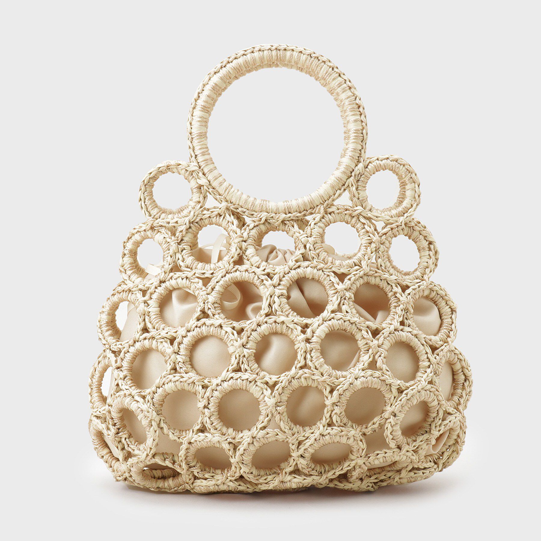 OPAQUE.CLIP「くるくるリング雑材BAG」|ハンドバッグ|