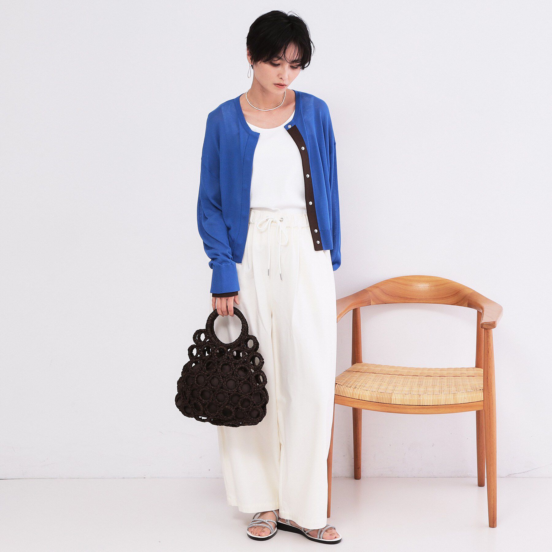 OPAQUE.CLIP「くるくるリング雑材BAG」|ハンドバッグ|