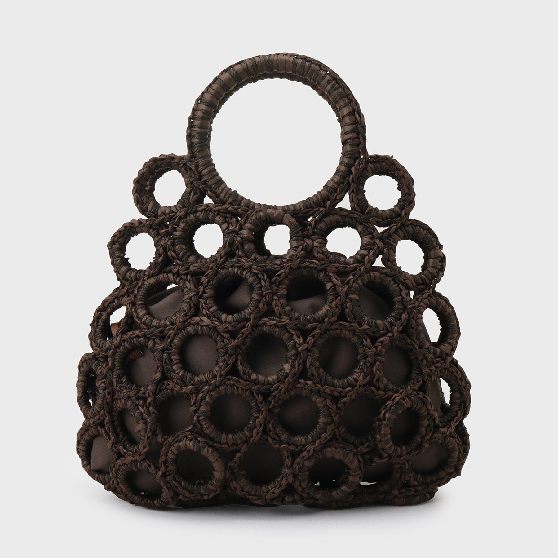 OPAQUE.CLIP「くるくるリング雑材BAG」|ハンドバッグ|