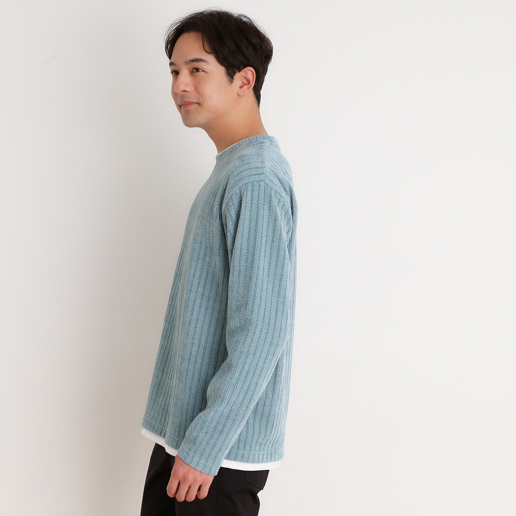 THE SHOP TK「シェニールケーブルプルオーバー 新色追加」|Tシャツ・カットソー|