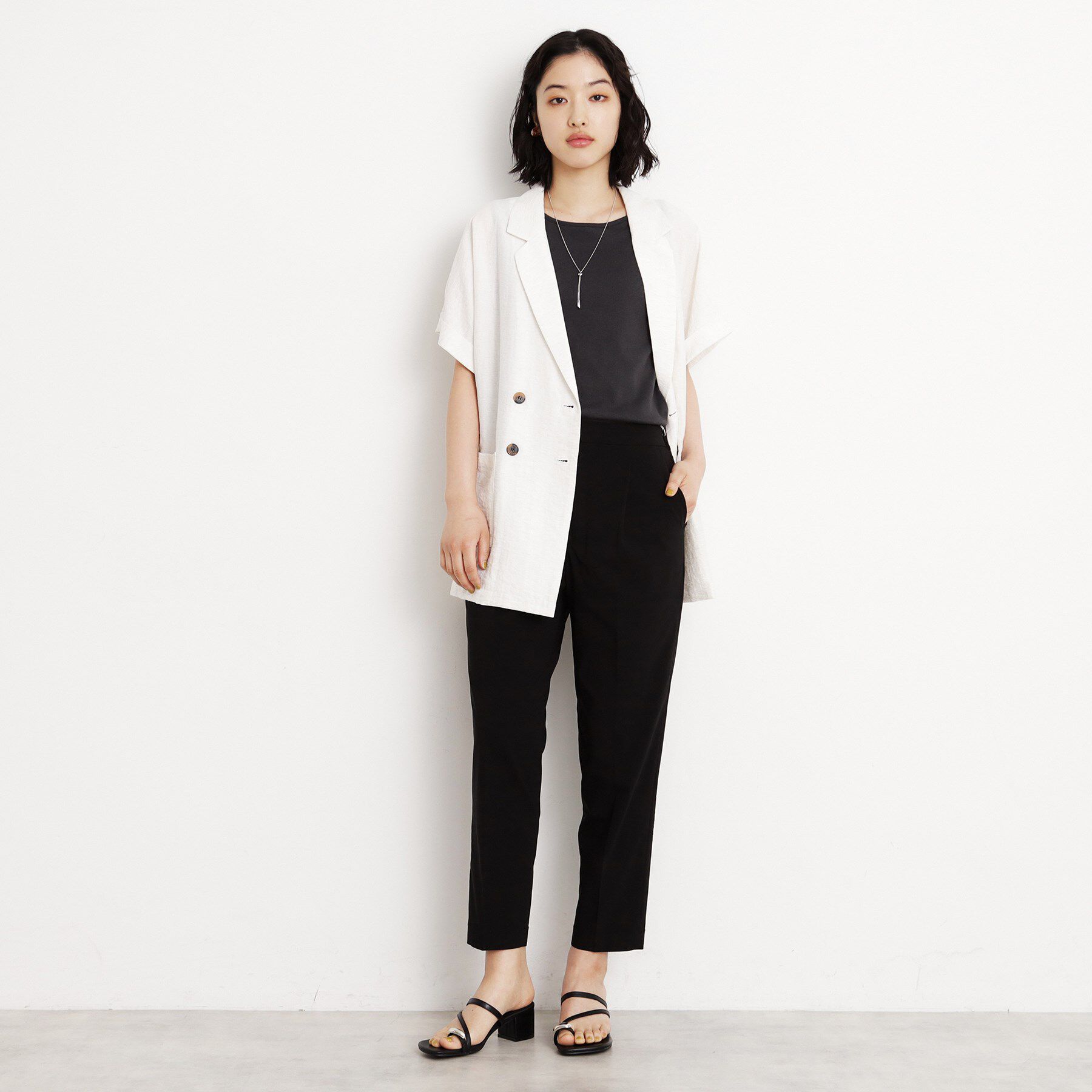 THE SHOP TK「メタルトングサンダル」|パンプス|