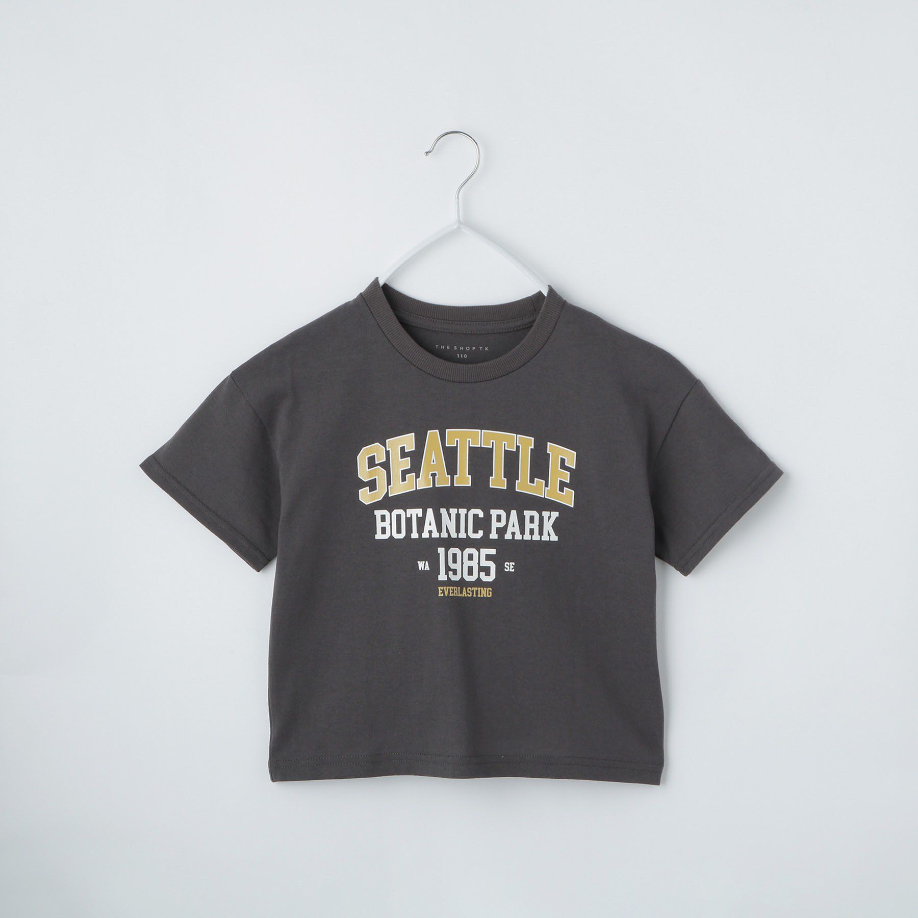 THE SHOP TK「【110－160】カレッジTシャツ/パパとおそろい」|Tシャツ・カットソー|スミクロ(018)