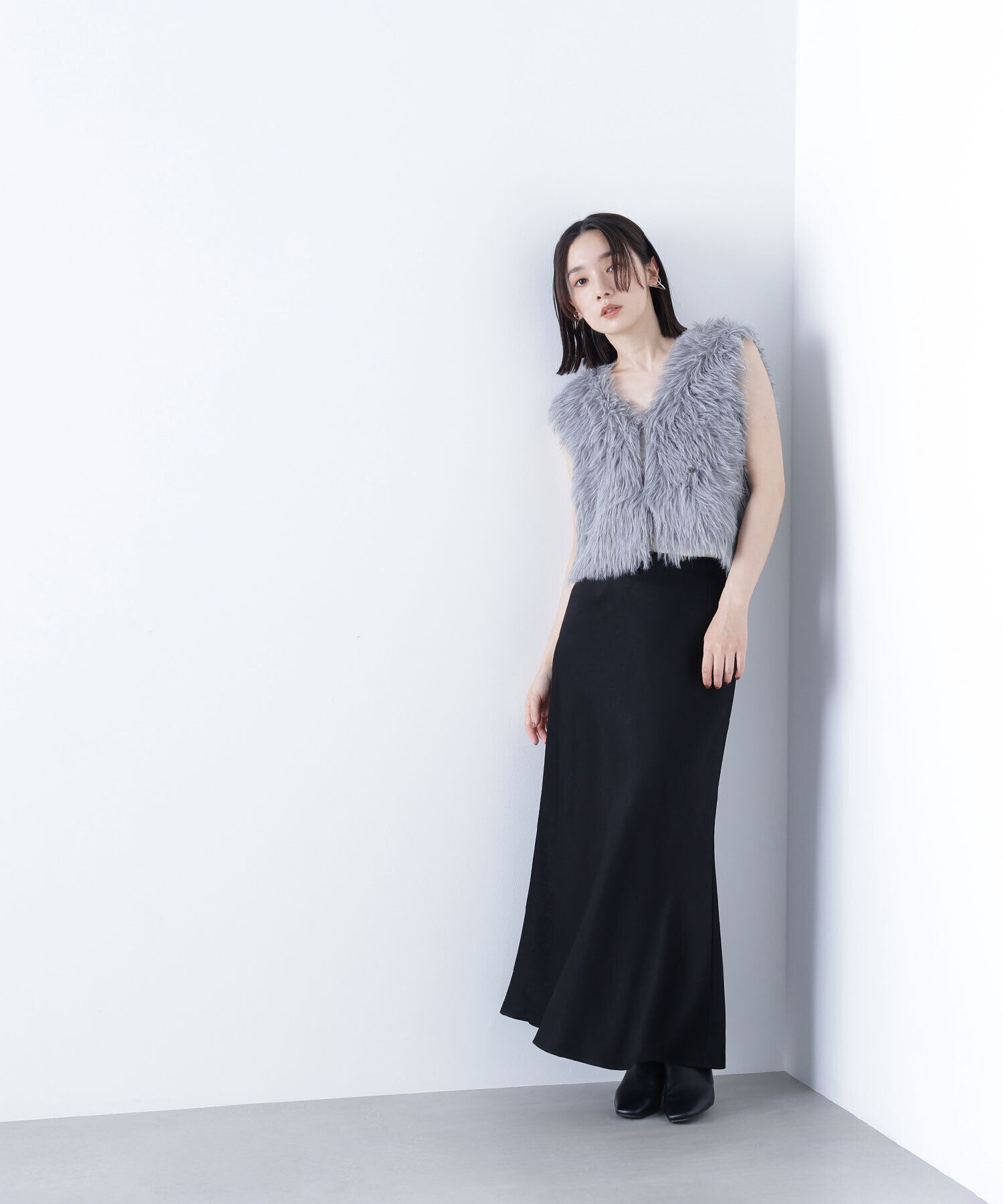  「シャギーニットベスト」|ニット・セーター|