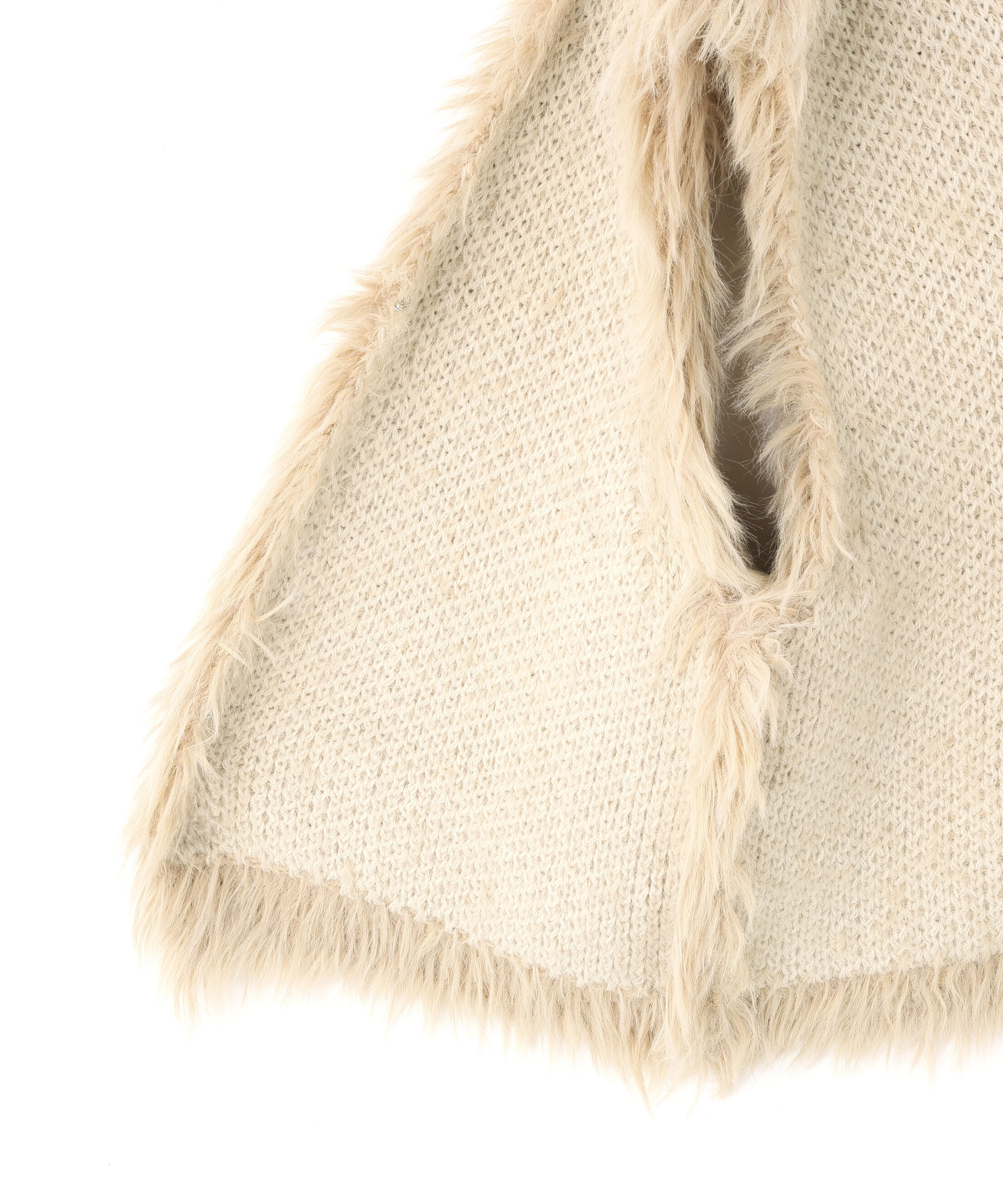  「シャギーニットベスト」|ニット・セーター|