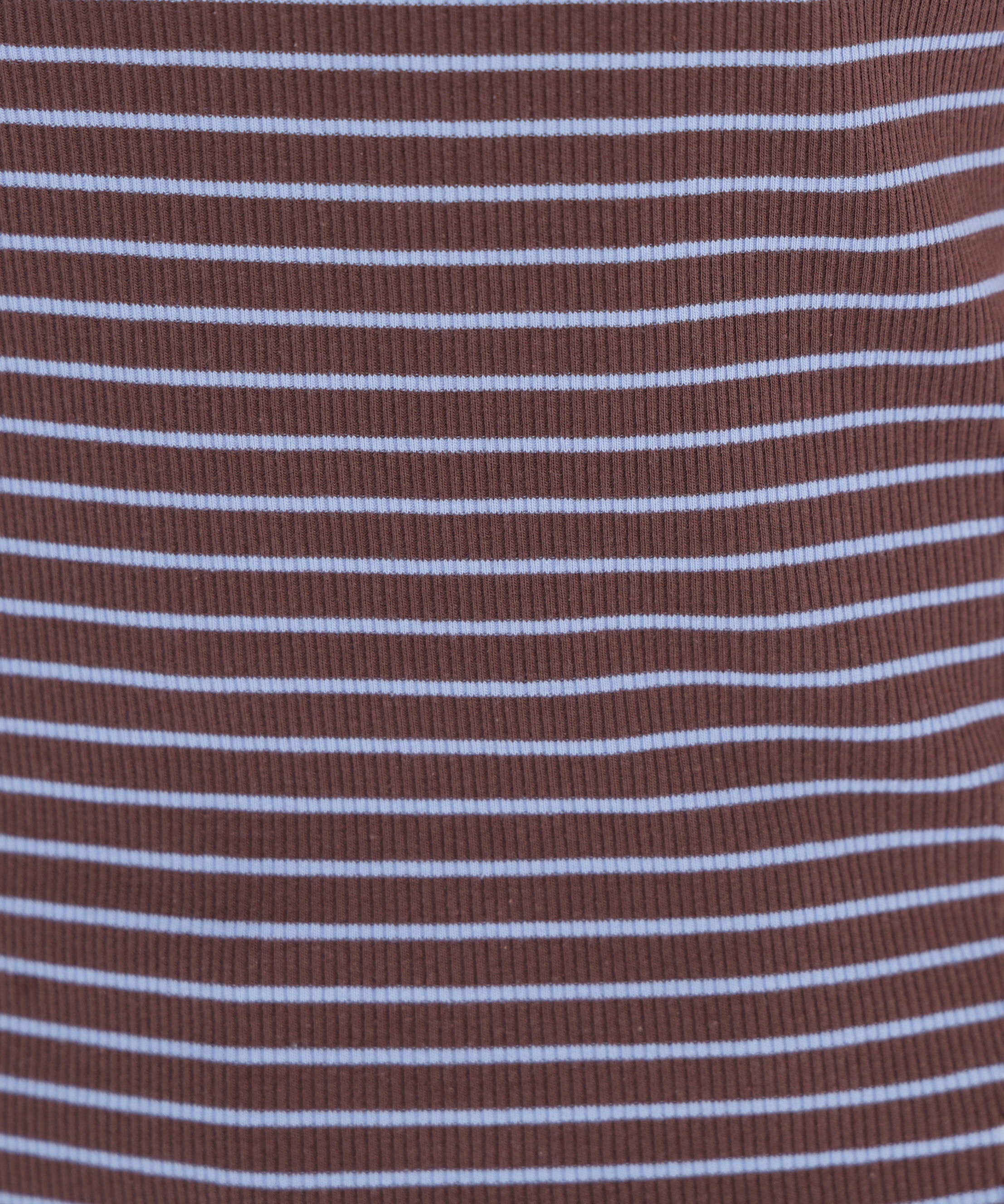  「ショルダーリボンボーダートップス」|Tシャツ・カットソー|