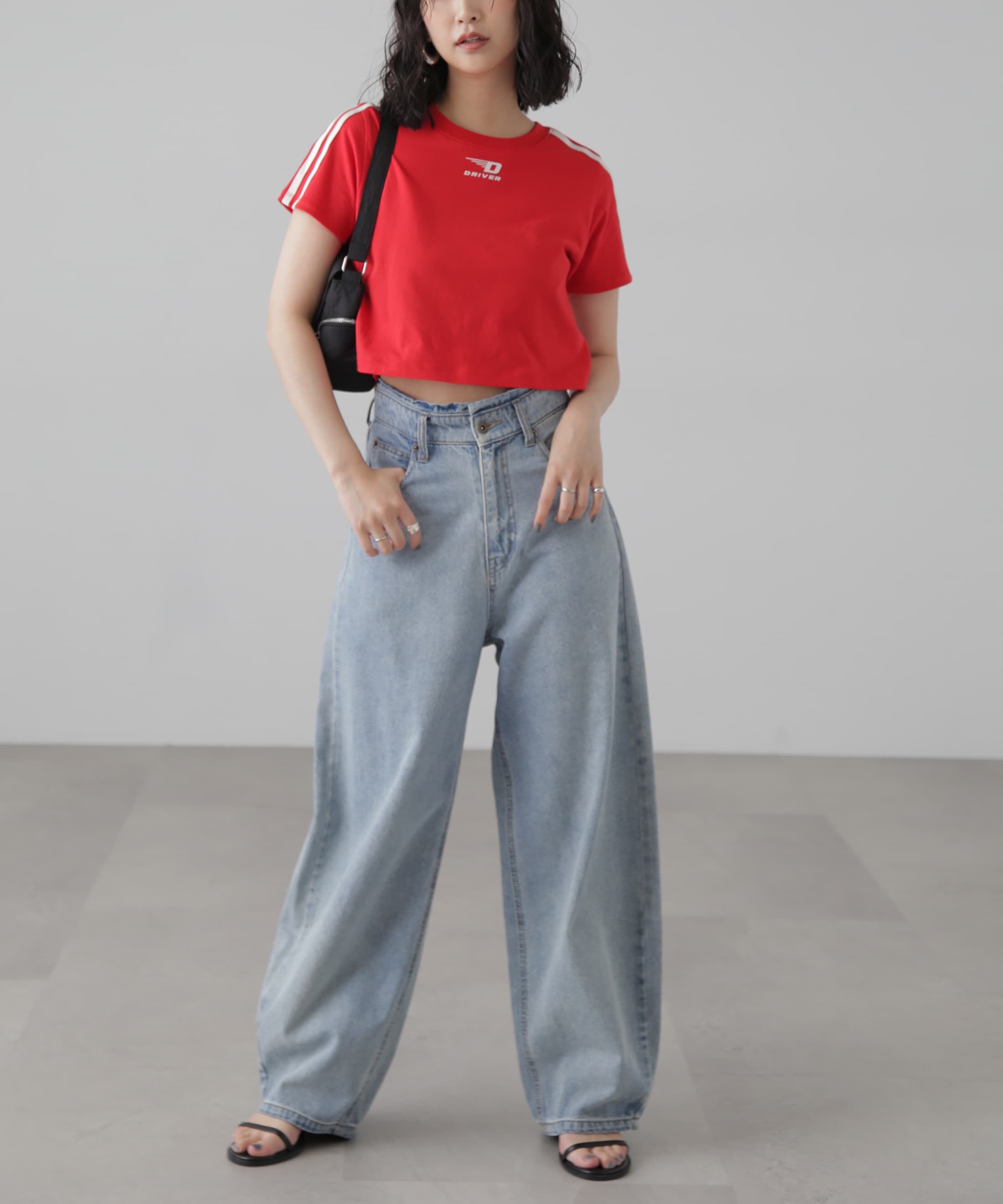  「コンパクトラインTシャツ」|Tシャツ・カットソー|