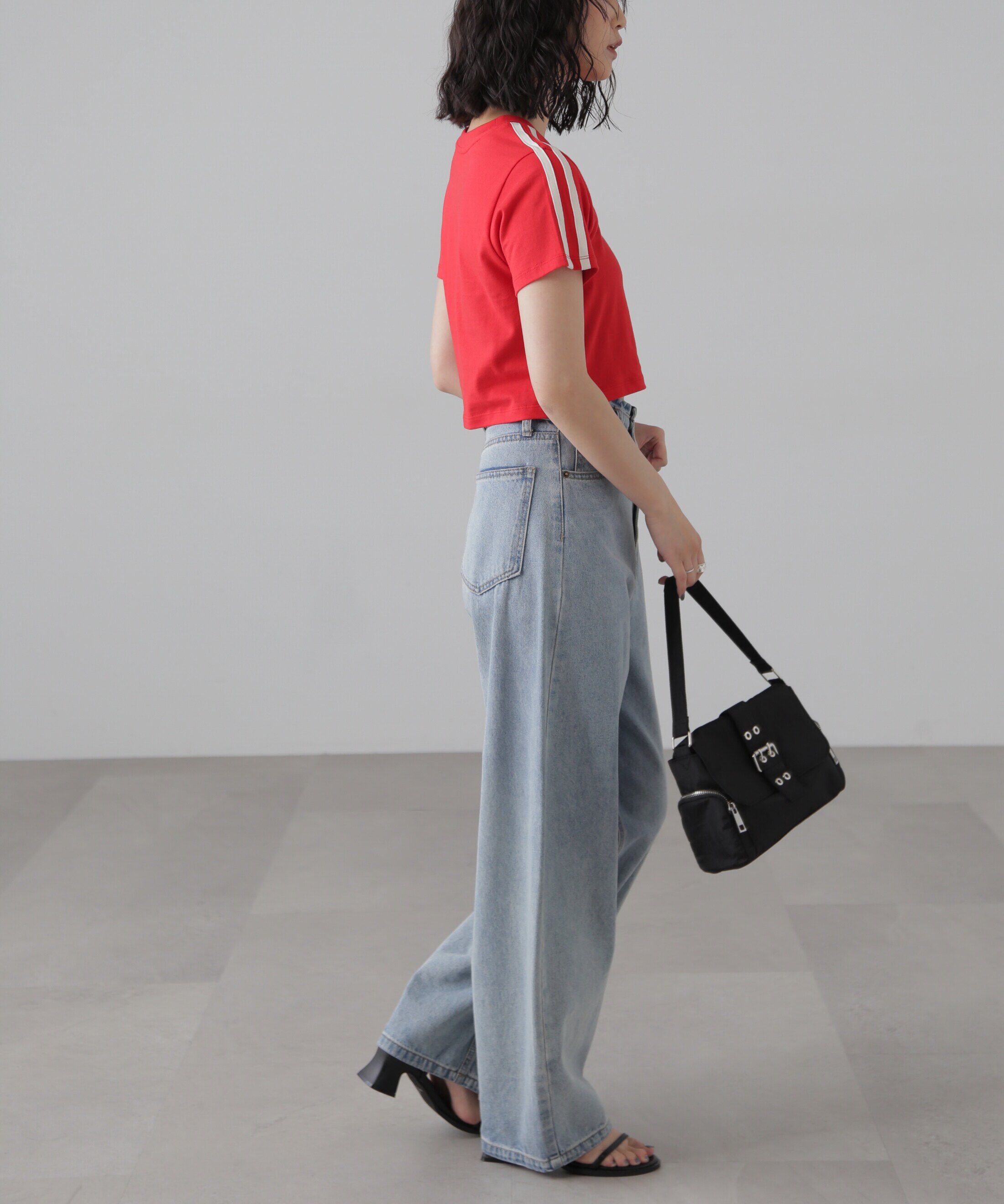  「コンパクトラインTシャツ」|Tシャツ・カットソー|