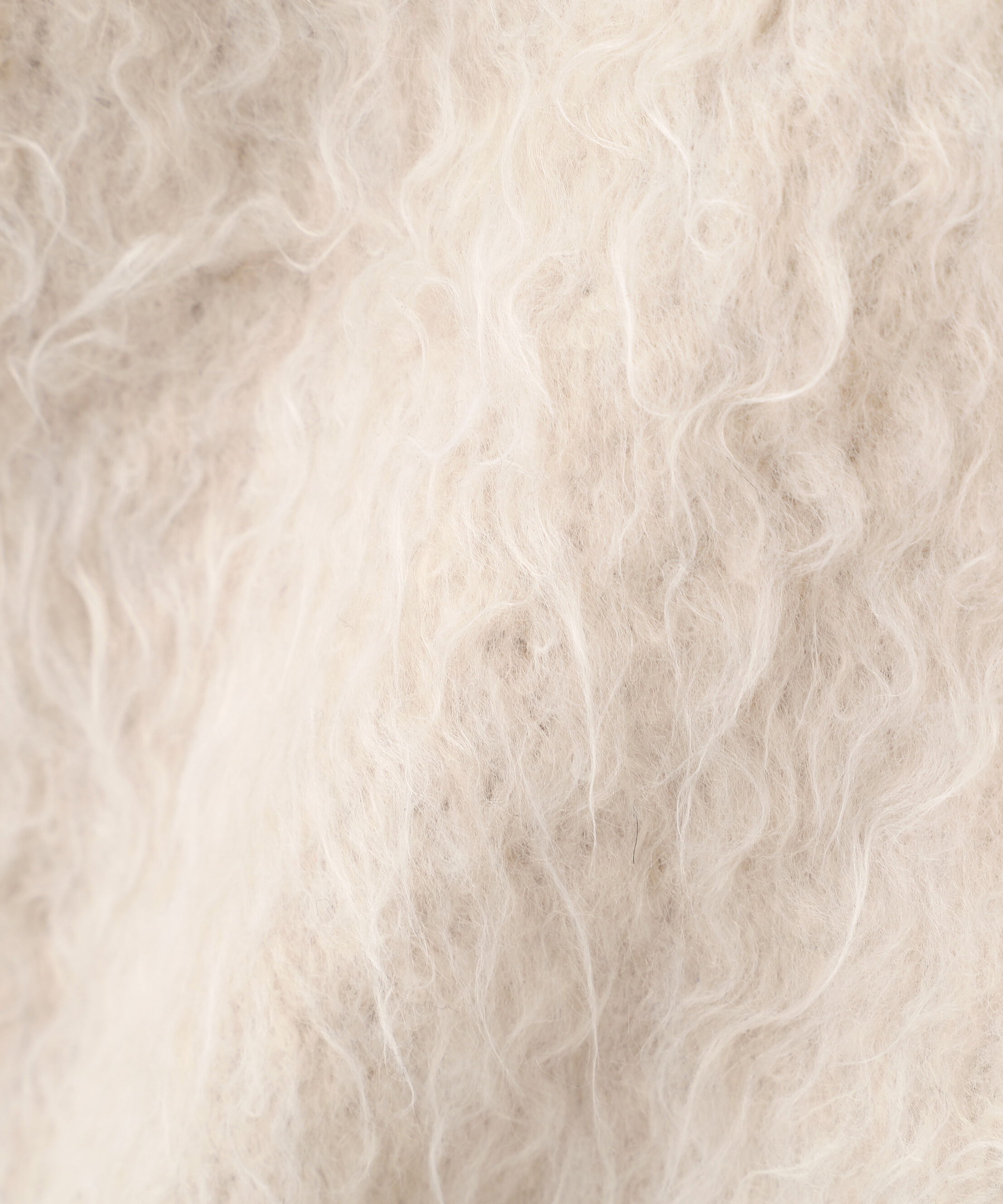  「ウェーブ起毛Vネックカーディガン」|ニット・セーター|