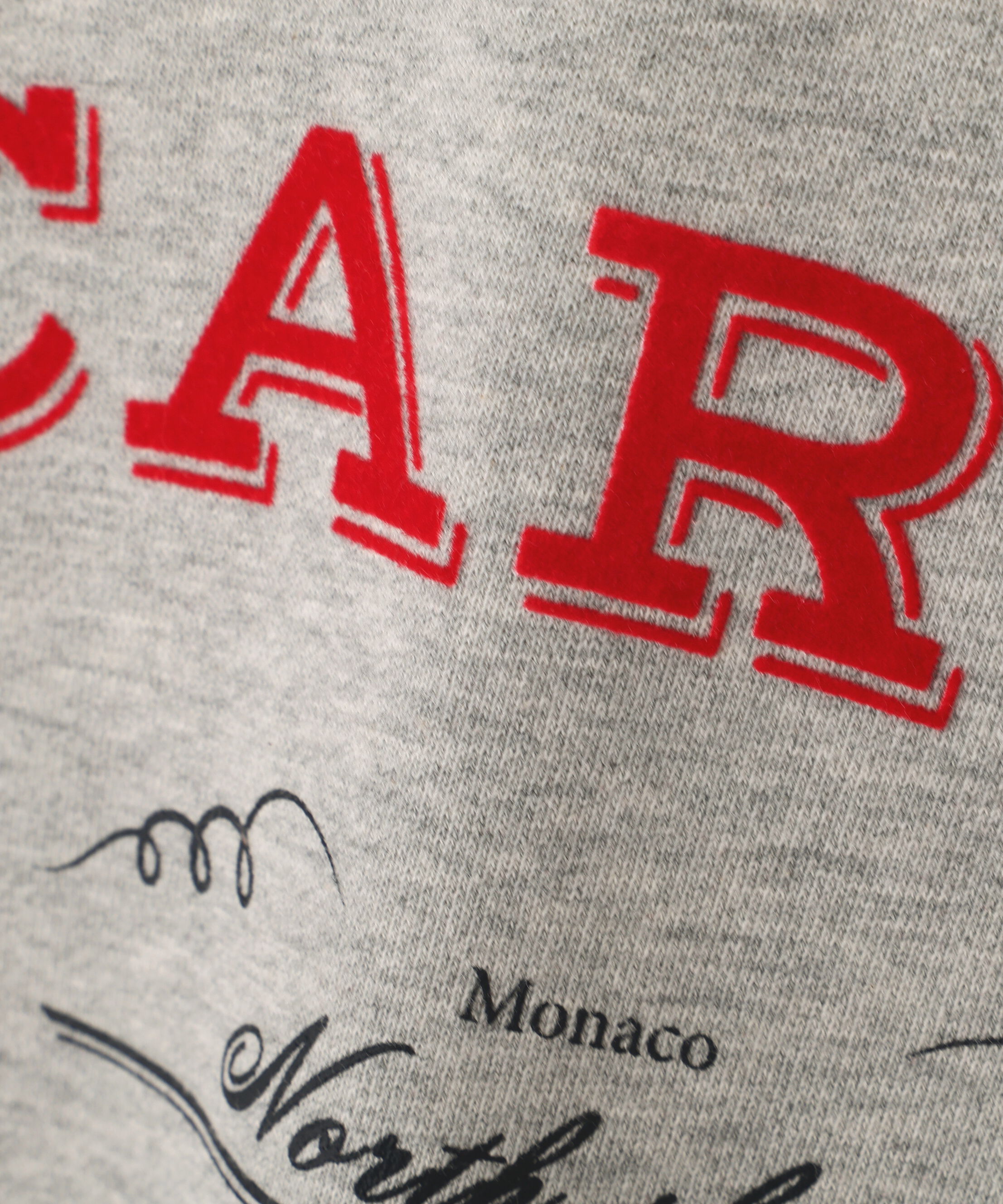  「フロッキーロゴ刺繍スウェット」|Tシャツ・カットソー|