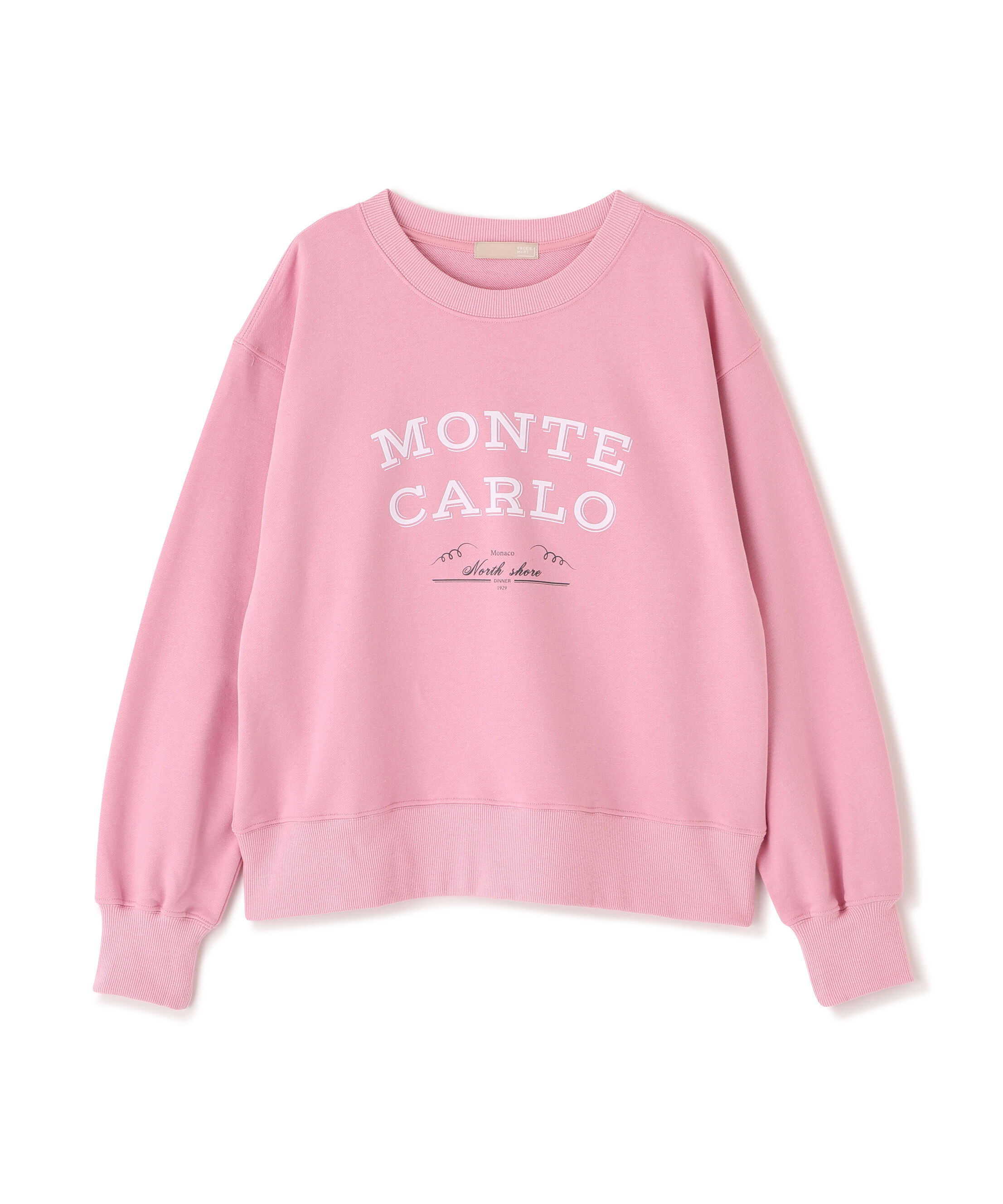  「フロッキーロゴ刺繍スウェット」|Tシャツ・カットソー|