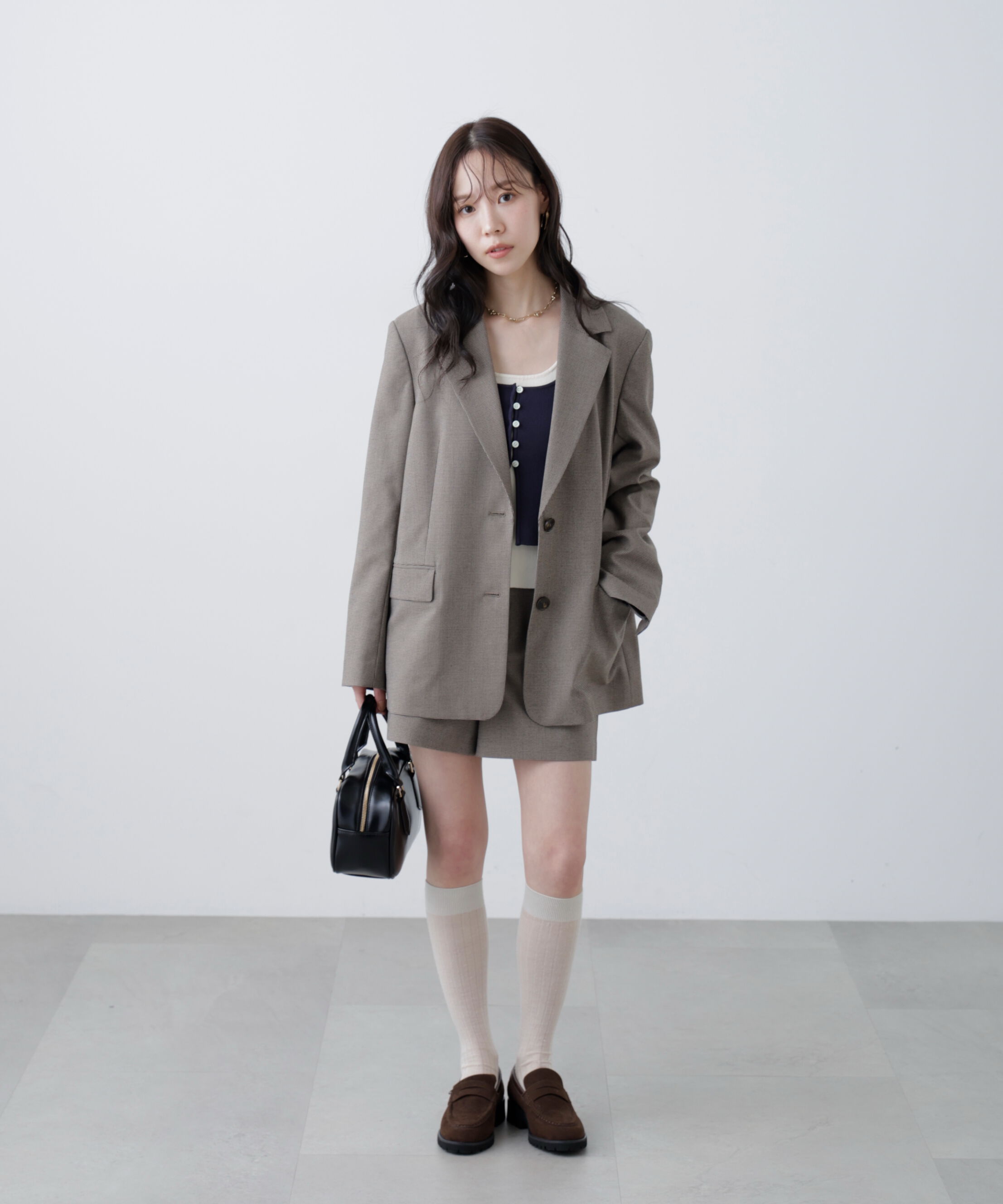  「〈セットアップ対応〉ハイウエストショートパンツ」|その他|