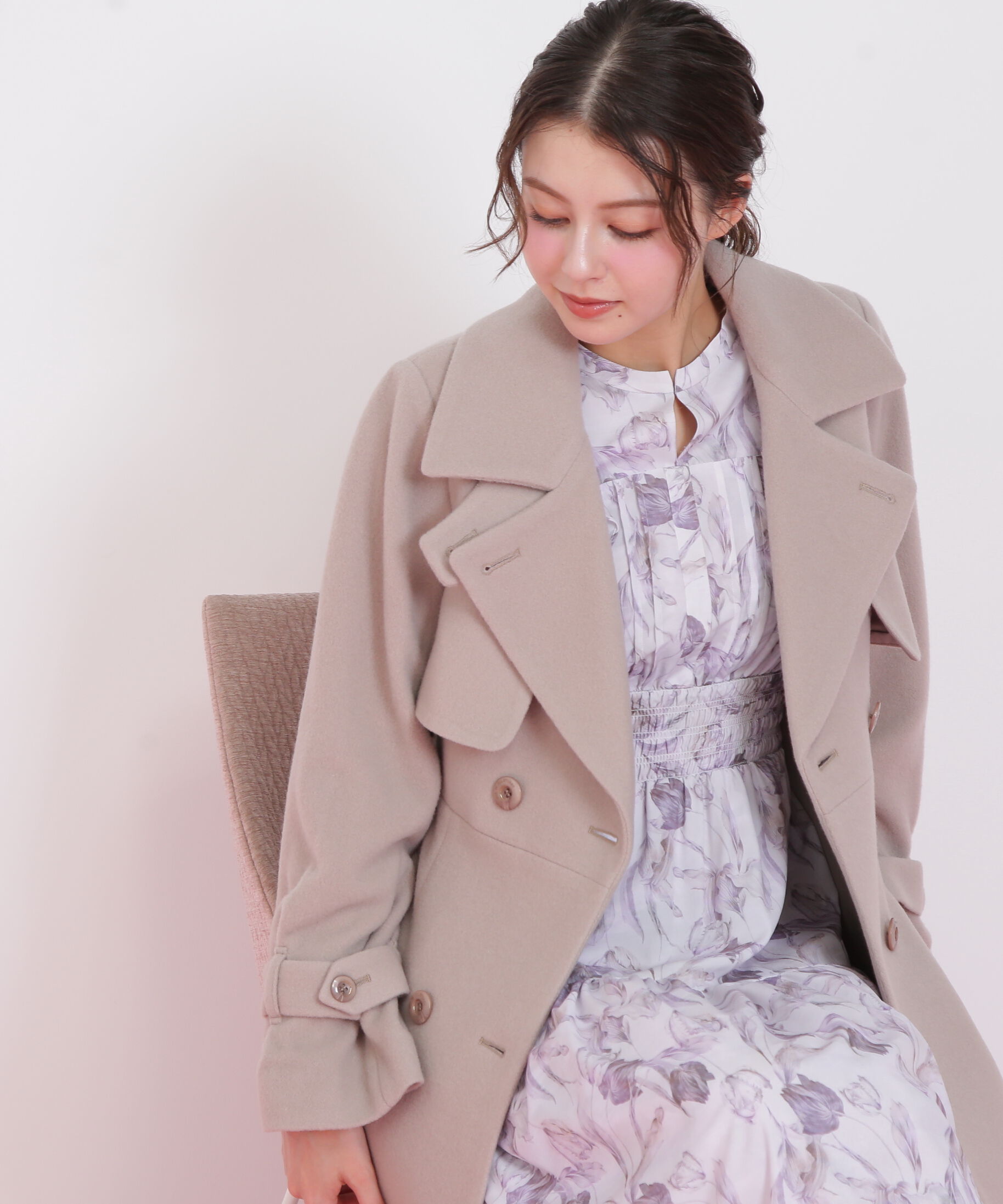  「ウールレディトレンチコート」|その他|