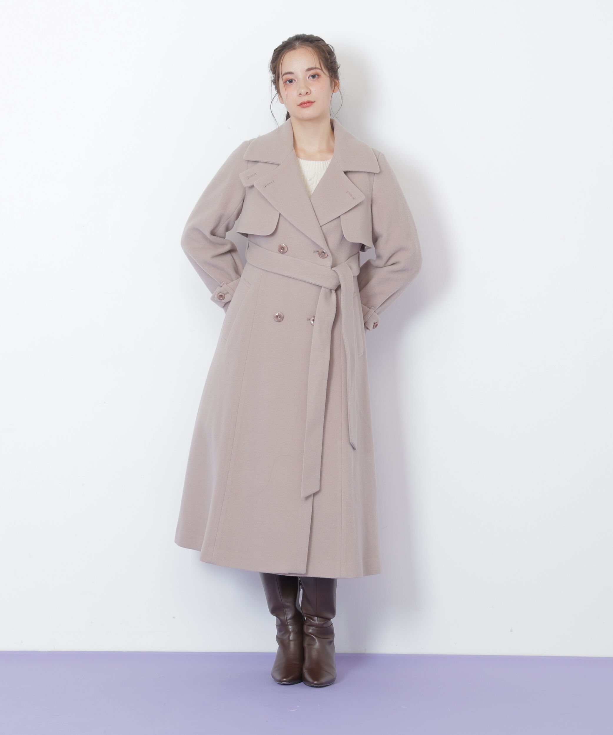  「ウールレディトレンチコート」|その他|