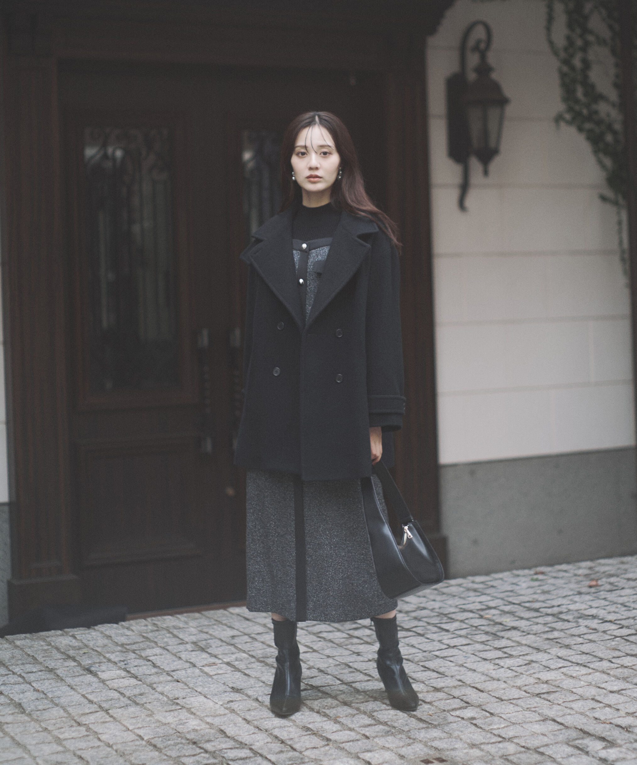 PROPORTION BODY DRESSING「2wayミドルコート 25AW」|ブルゾン・スタジャン|