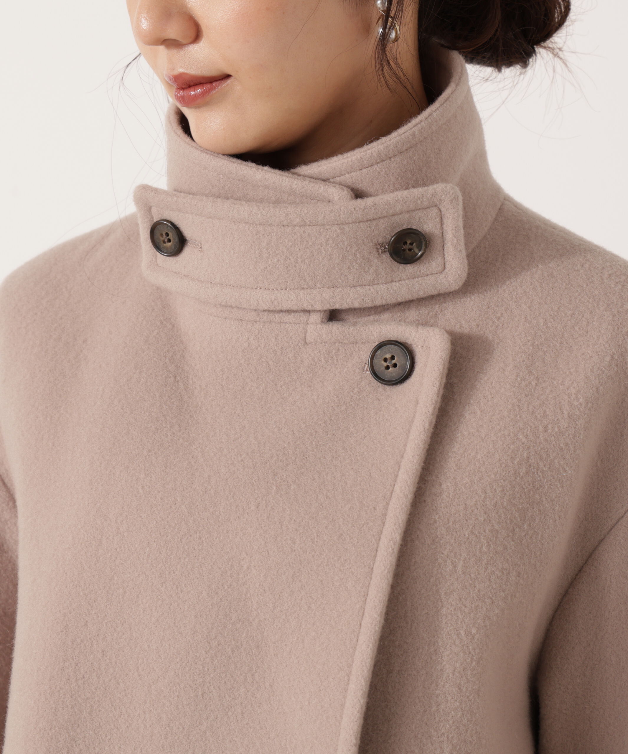 PROPORTION BODY DRESSING「2wayミドルコート 25AW」|ブルゾン・スタジャン|