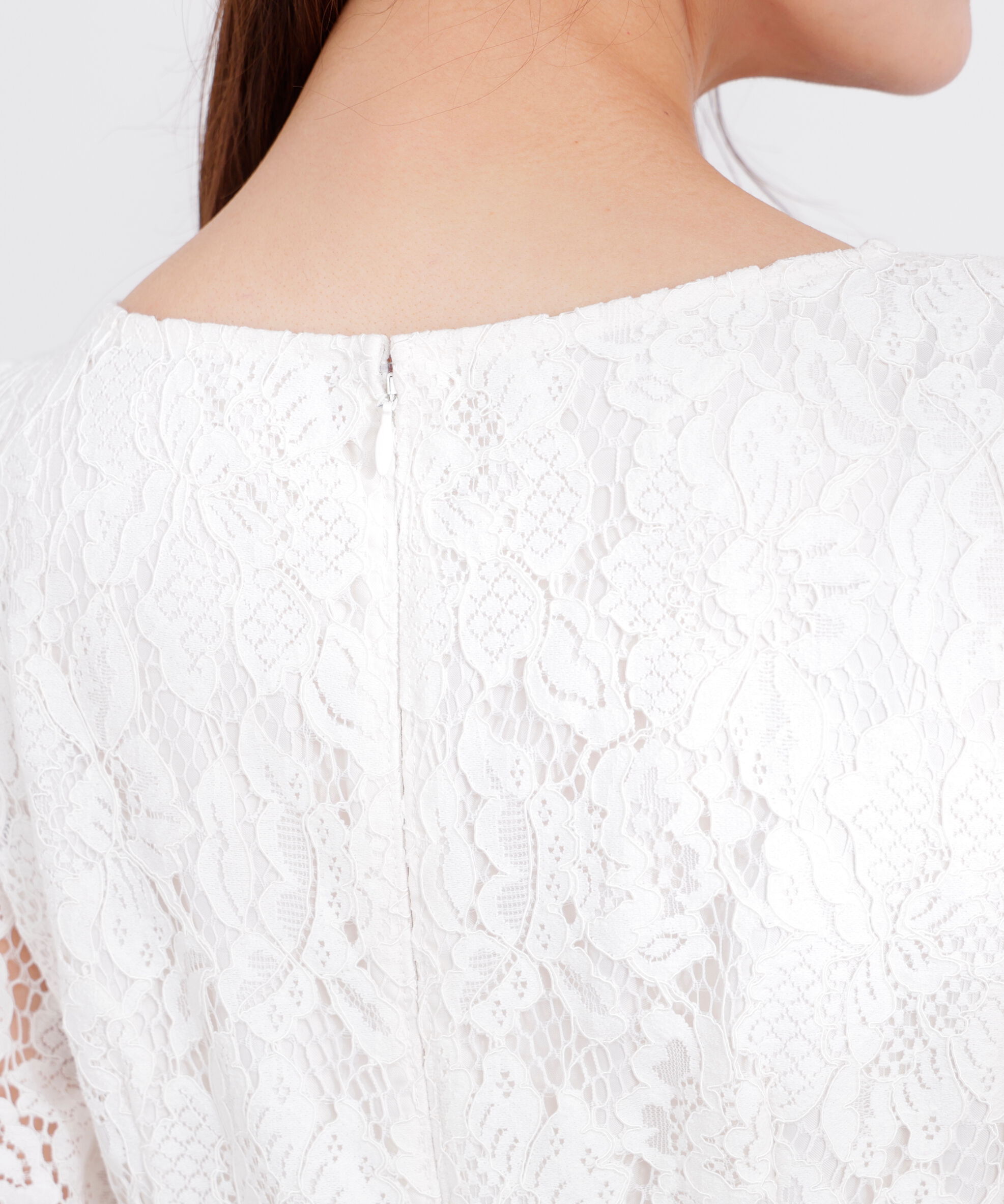 PROPORTION BODY DRESSING「フロントボタンレースワンピース 26SS」|ワンピース|