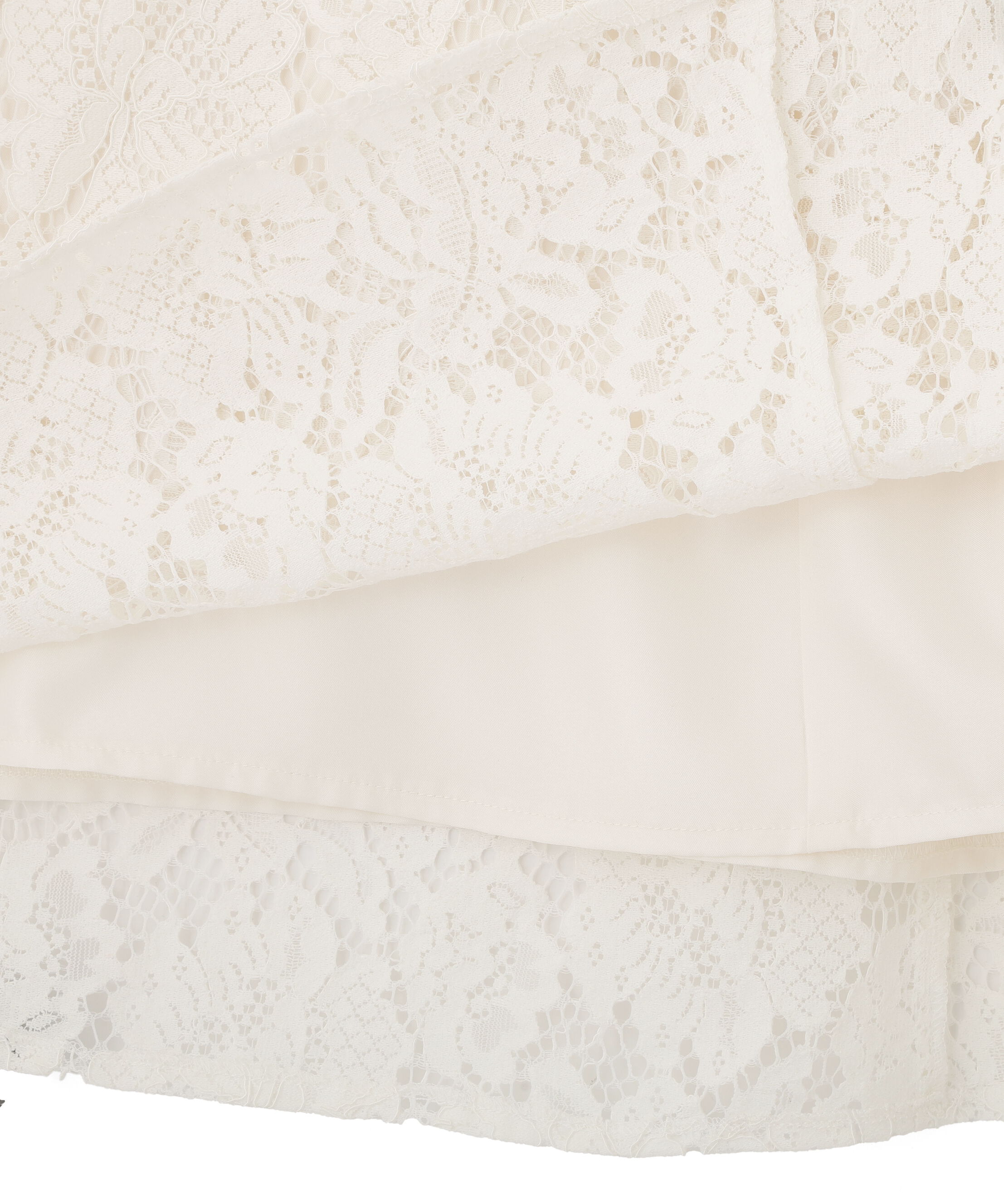 PROPORTION BODY DRESSING「フロントボタンレースワンピース 26SS」|ワンピース|