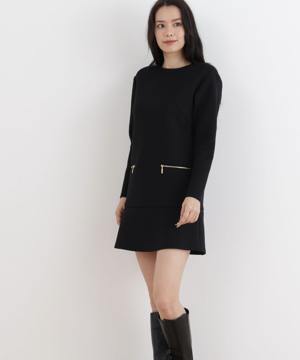  「◆ダンボールニットミニワンピース」|ワンピース|