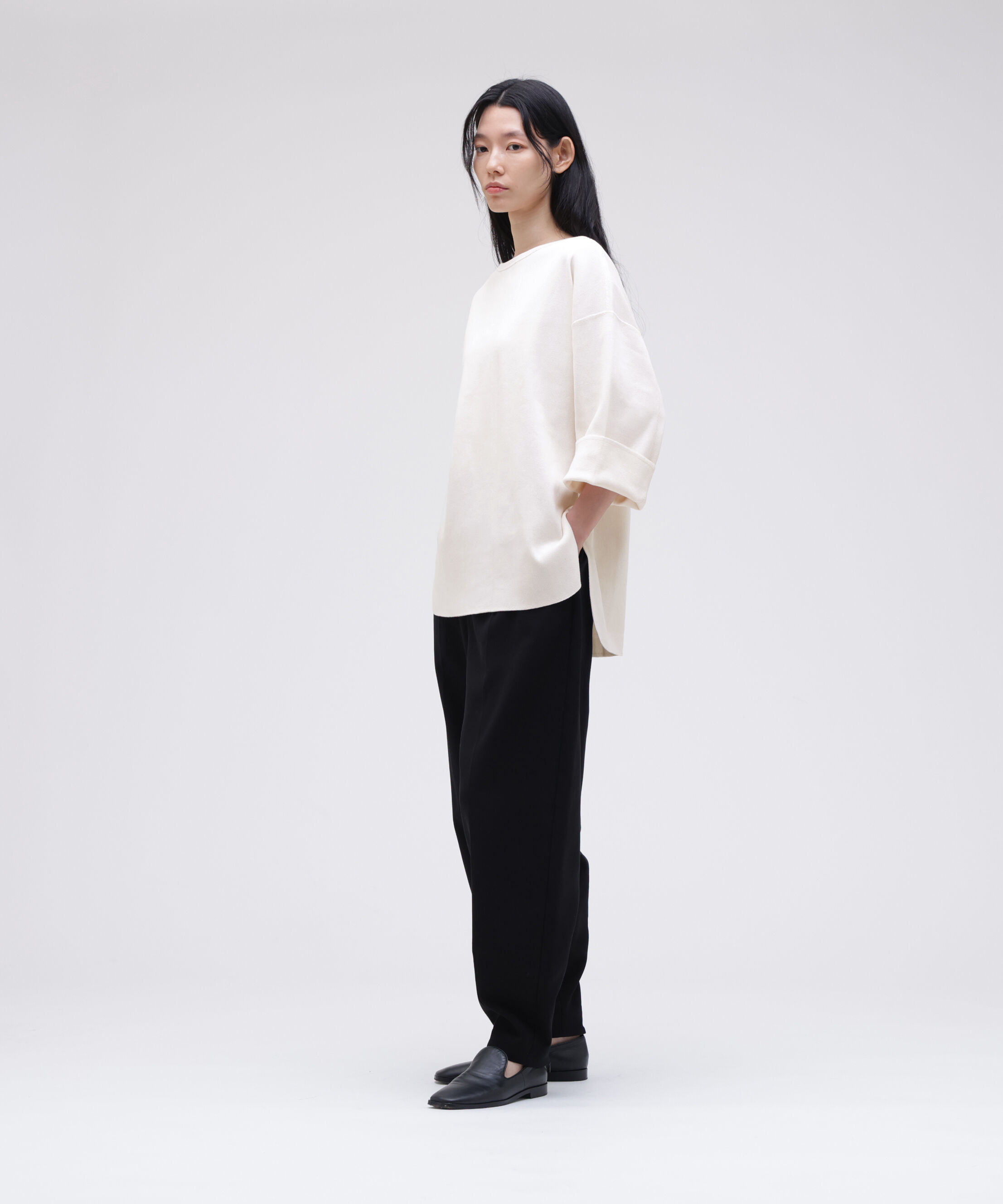 YLEVE 「YLEVE / COTTON RIB PULLOVER BIG」|Tシャツ・カットソー|