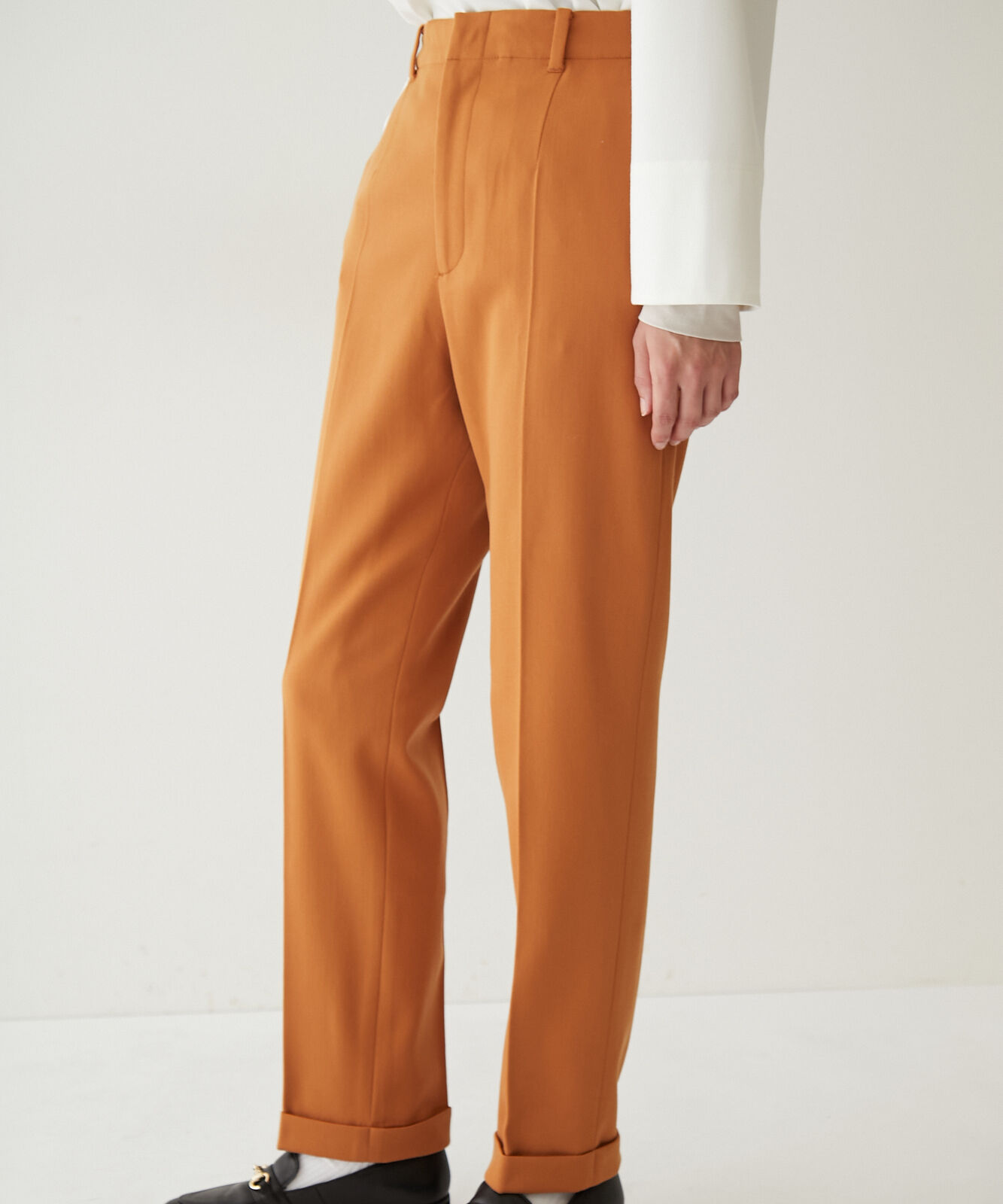  「◆ウールカラーテーパードパンツ」|その他|