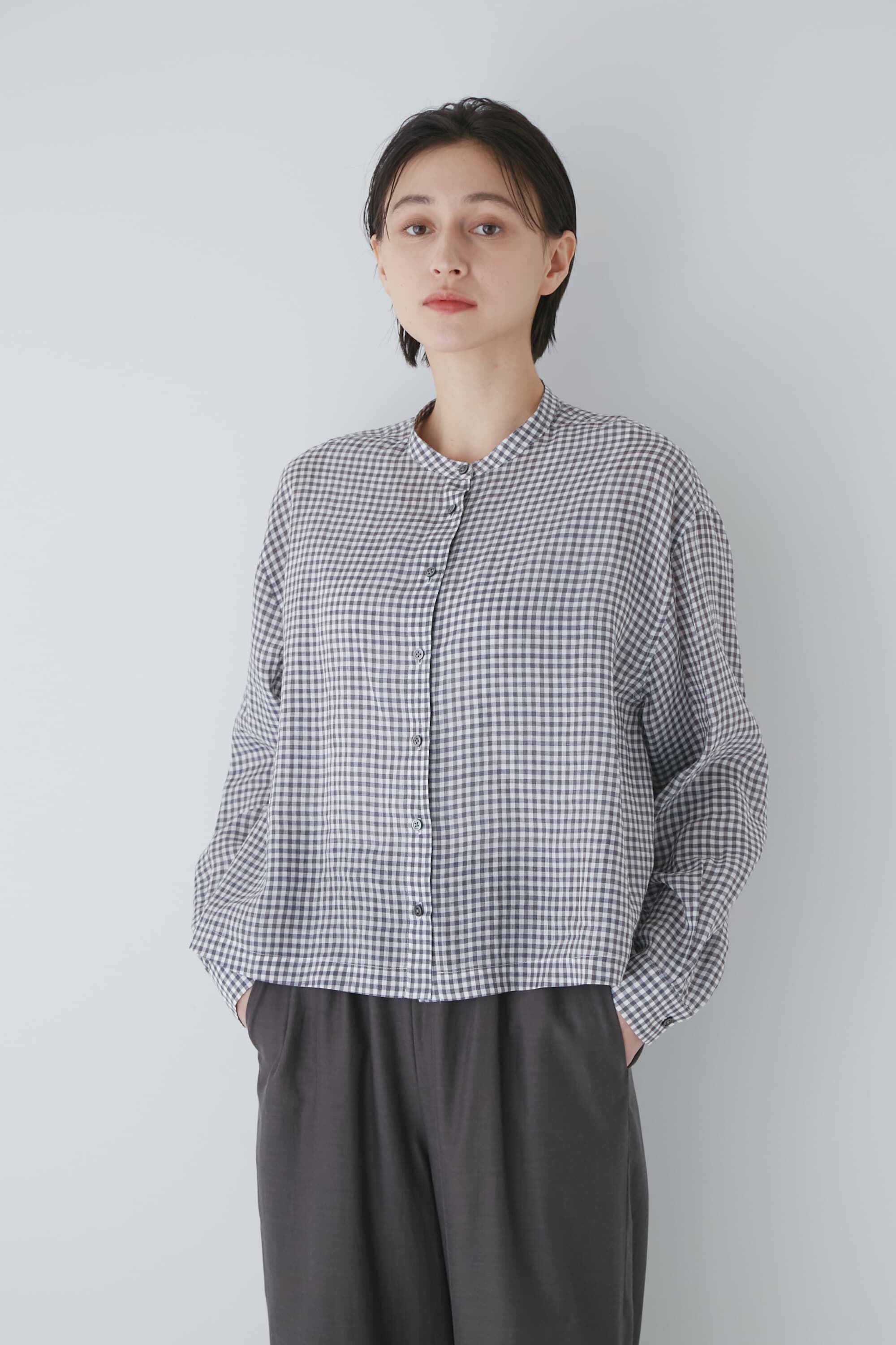  「◆１６０／１ラミーブラウス」|シャツ・ブラウス|