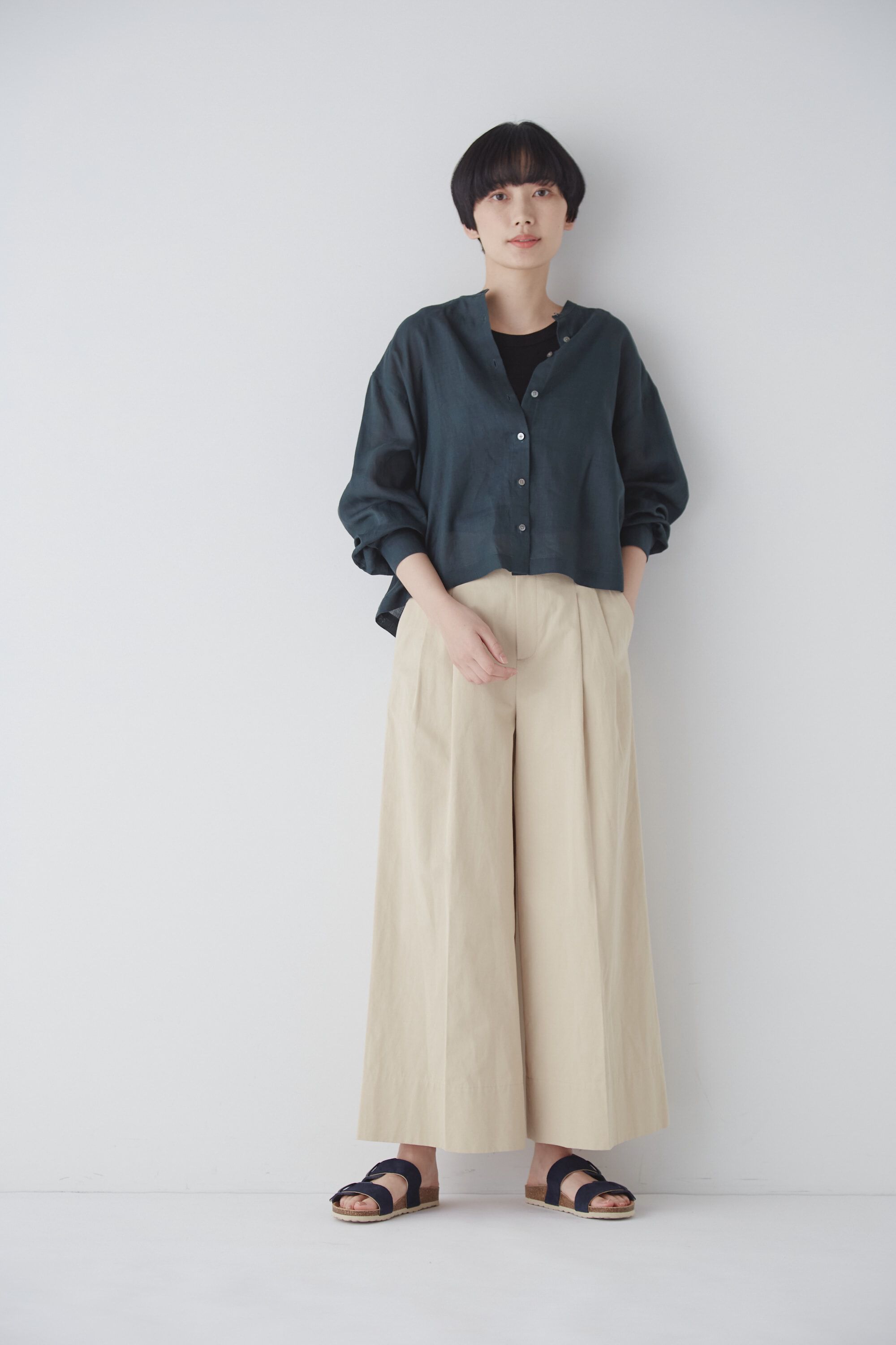  「◆１６０／１ラミーブラウス」|シャツ・ブラウス|