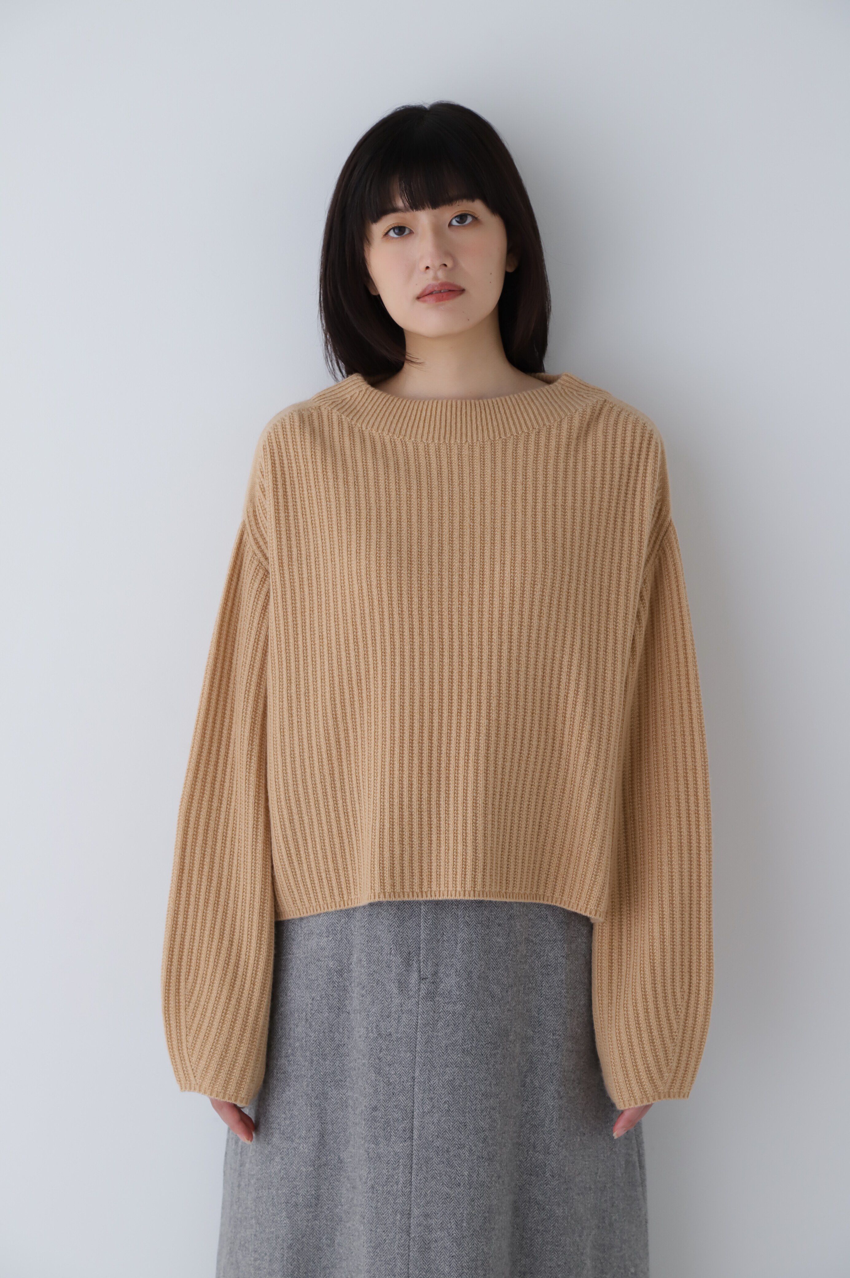  「◆ミドルゲージ地柄ニット」|ニット・セーター|