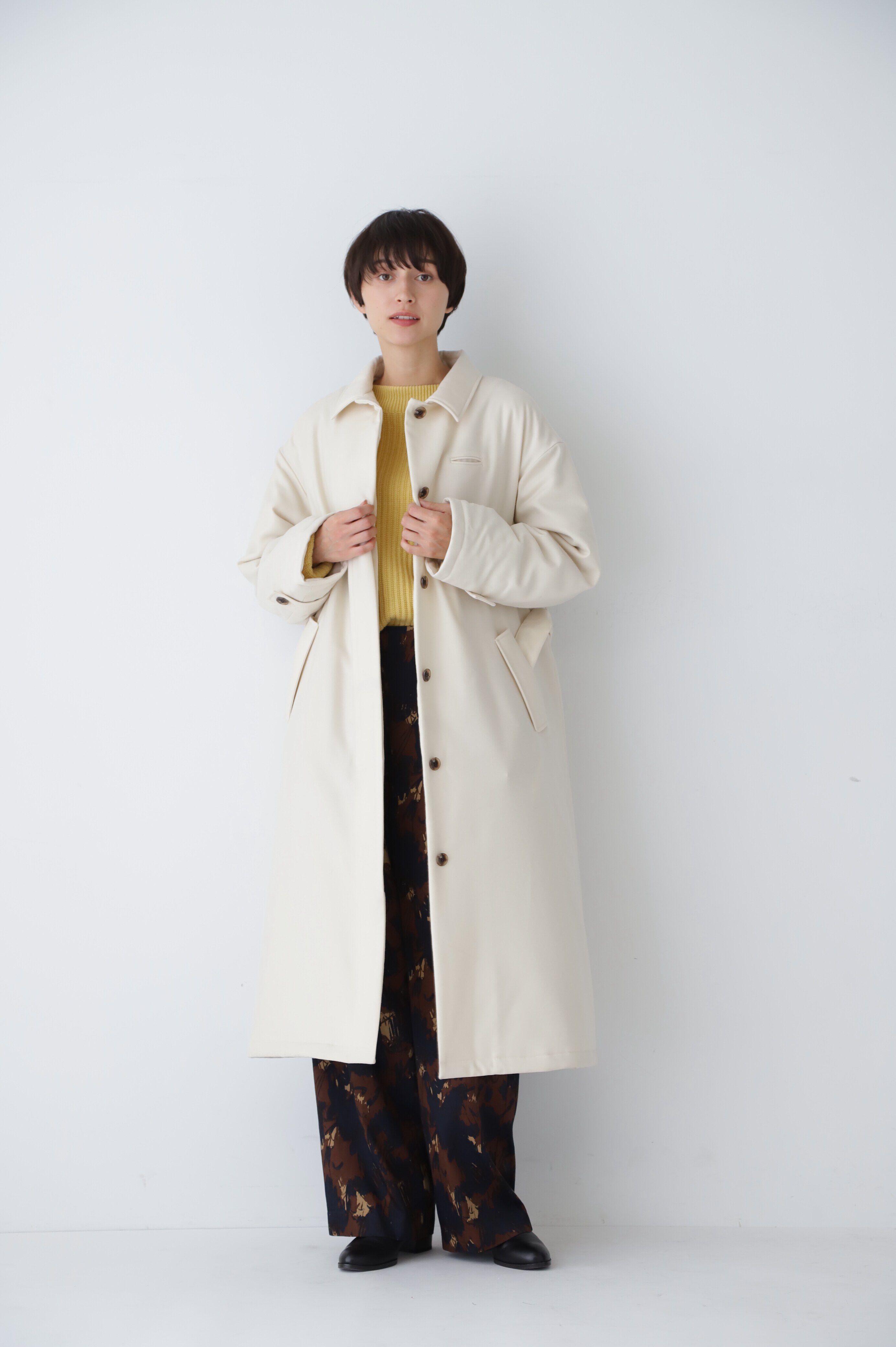  「◆ミドルゲージ地柄ニット」|ニット・セーター|