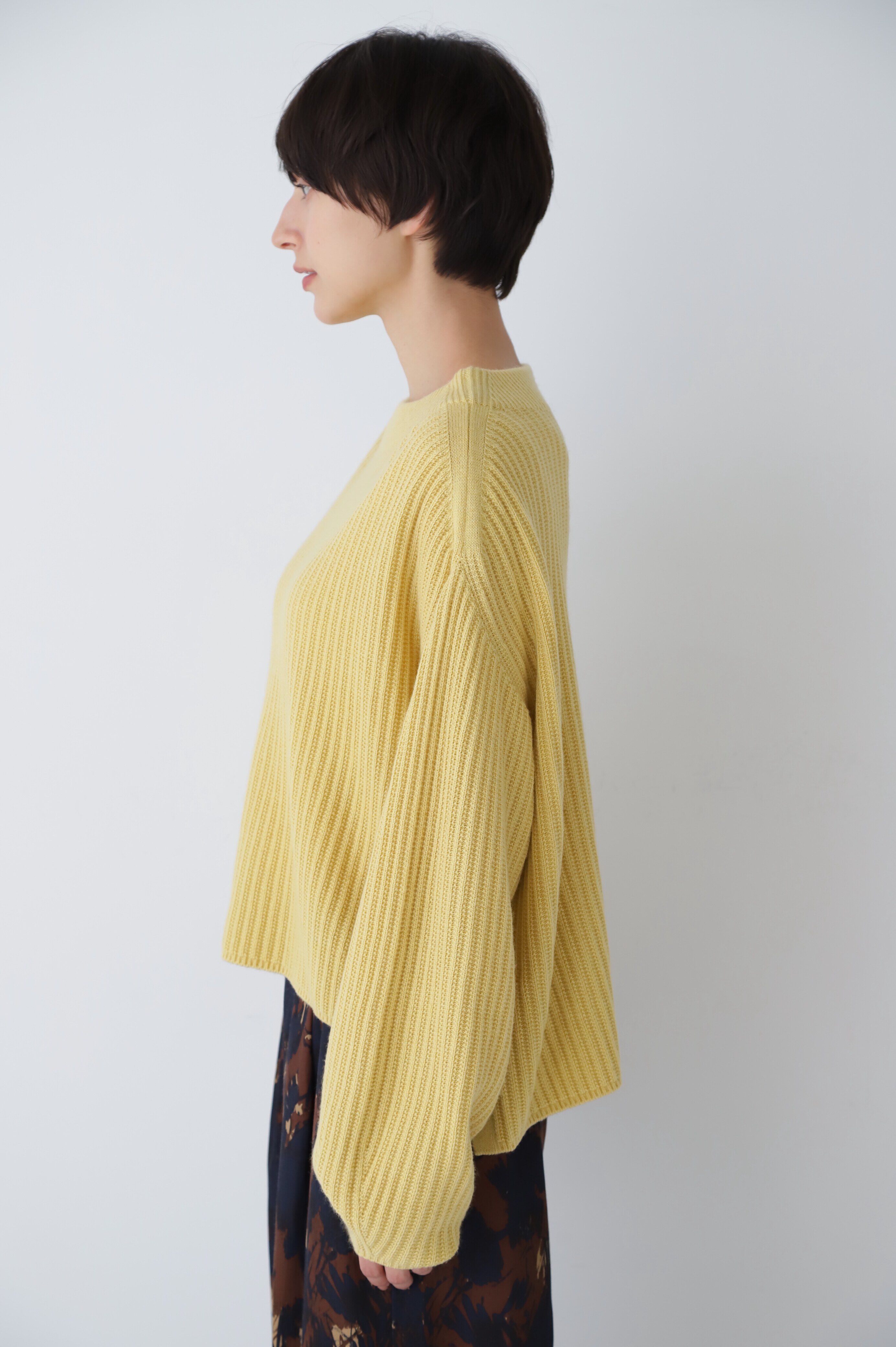  「◆ミドルゲージ地柄ニット」|ニット・セーター|