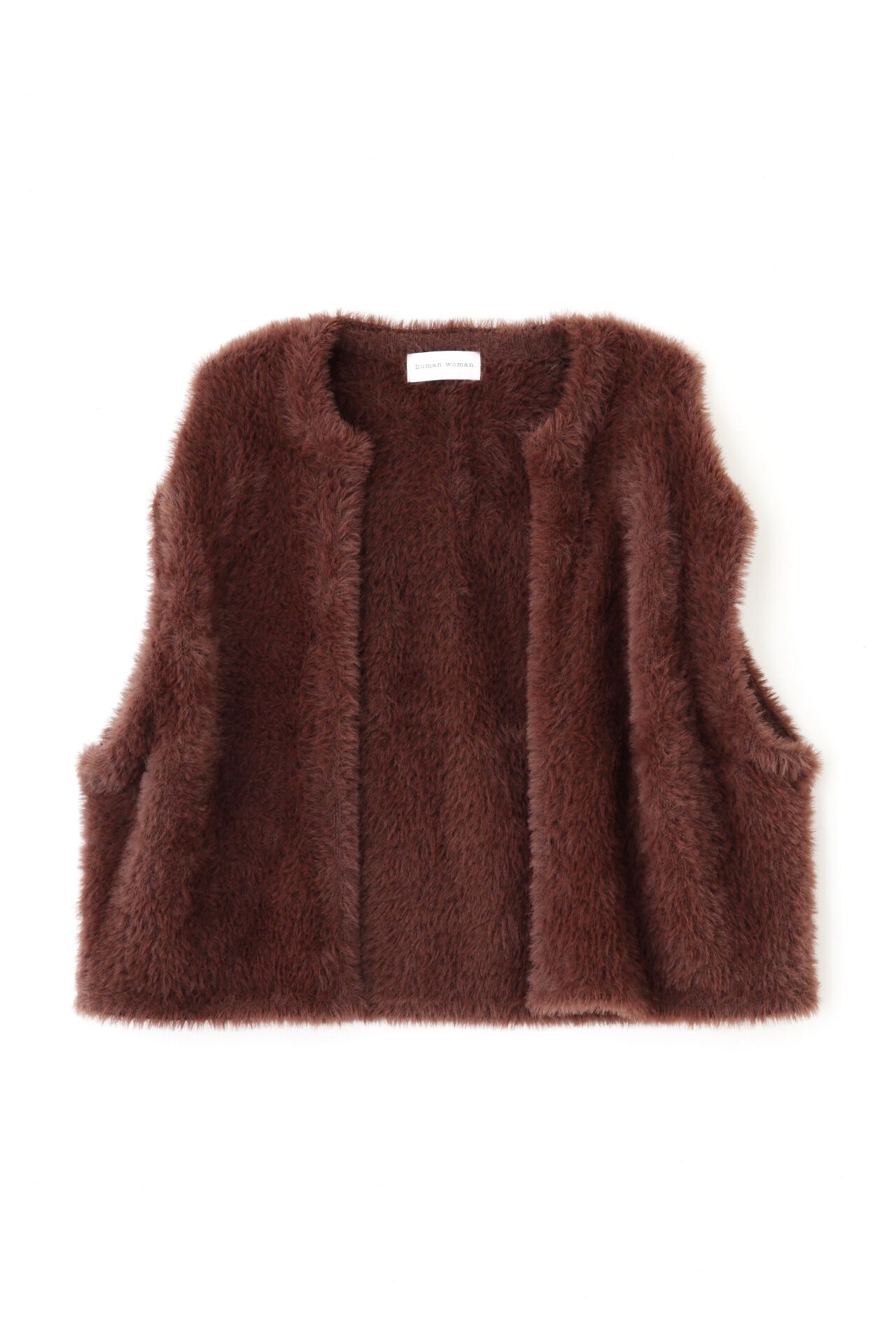  「◆フェイクファーベスト」|ニット・セーター|