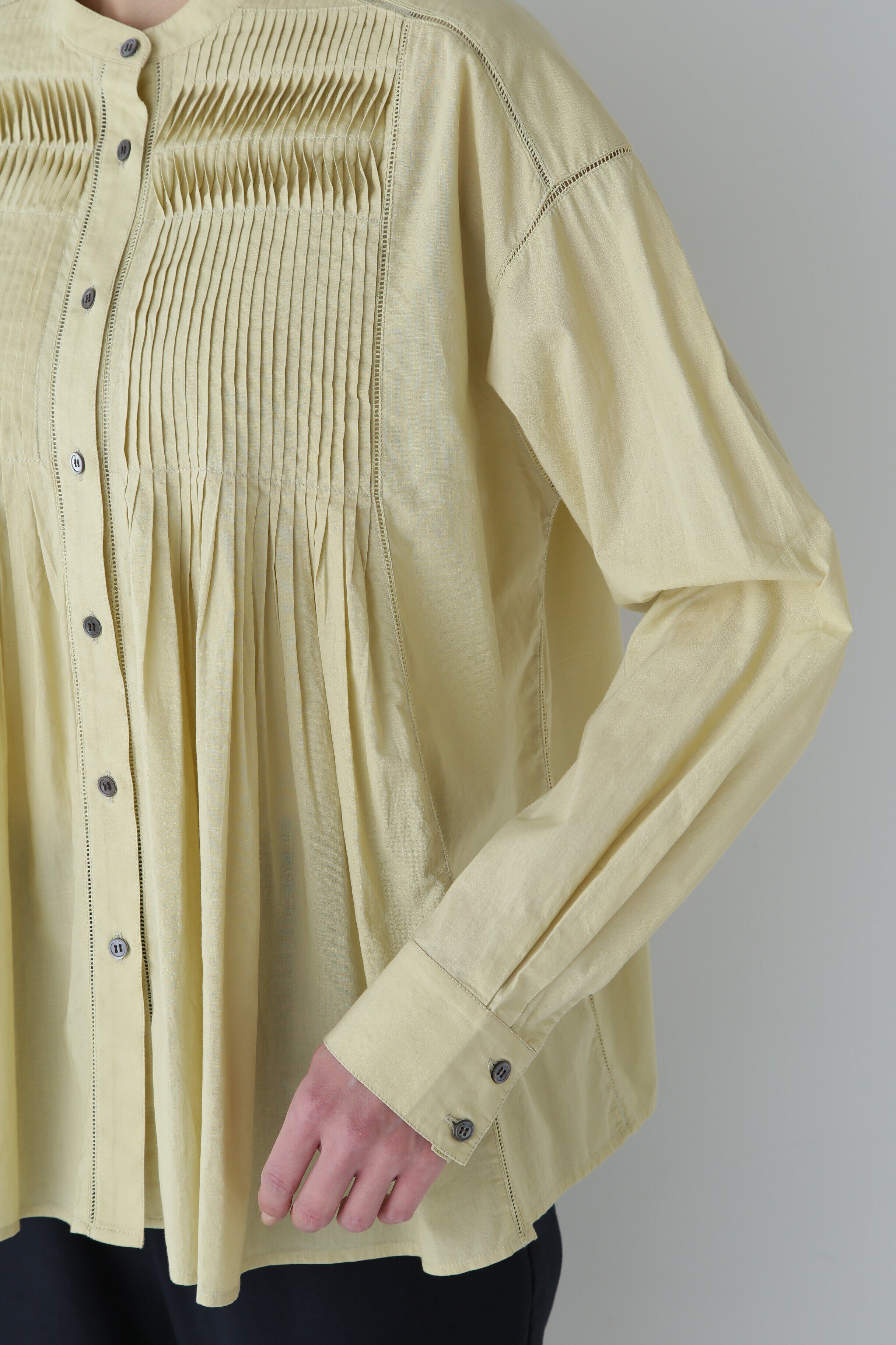  「◆インド綿ピンタックブラウス」|シャツ・ブラウス|