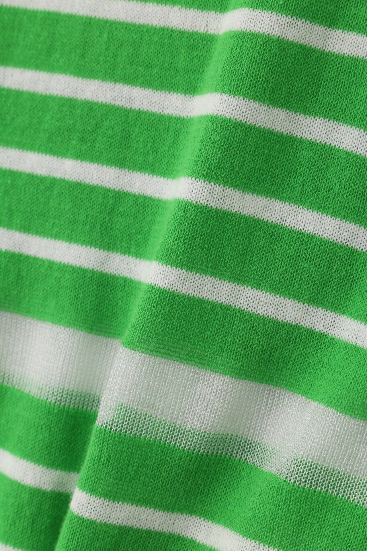  「◆シアーボーダーニット」|ニット・セーター|