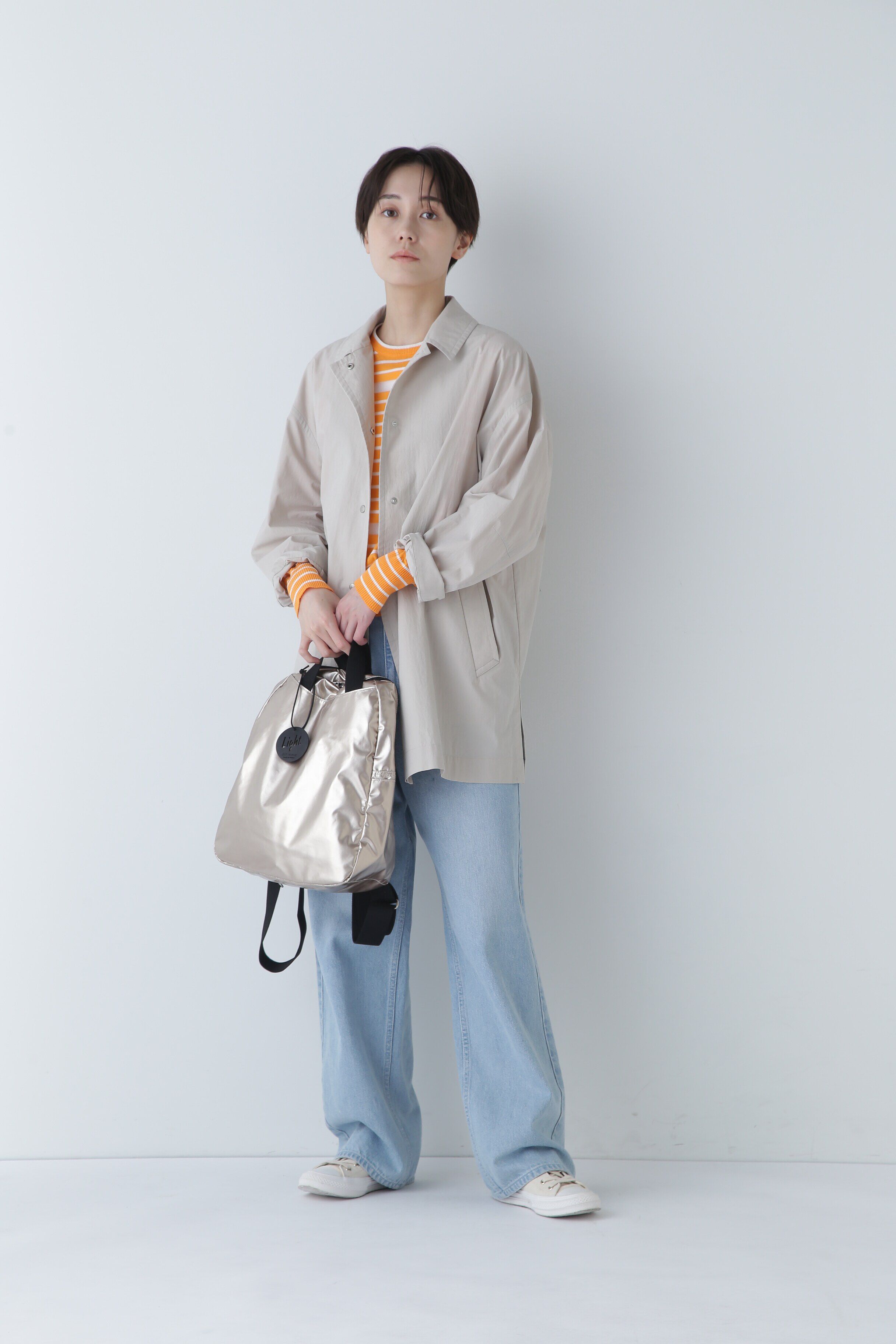  「◆シアーボーダーニット」|ニット・セーター|